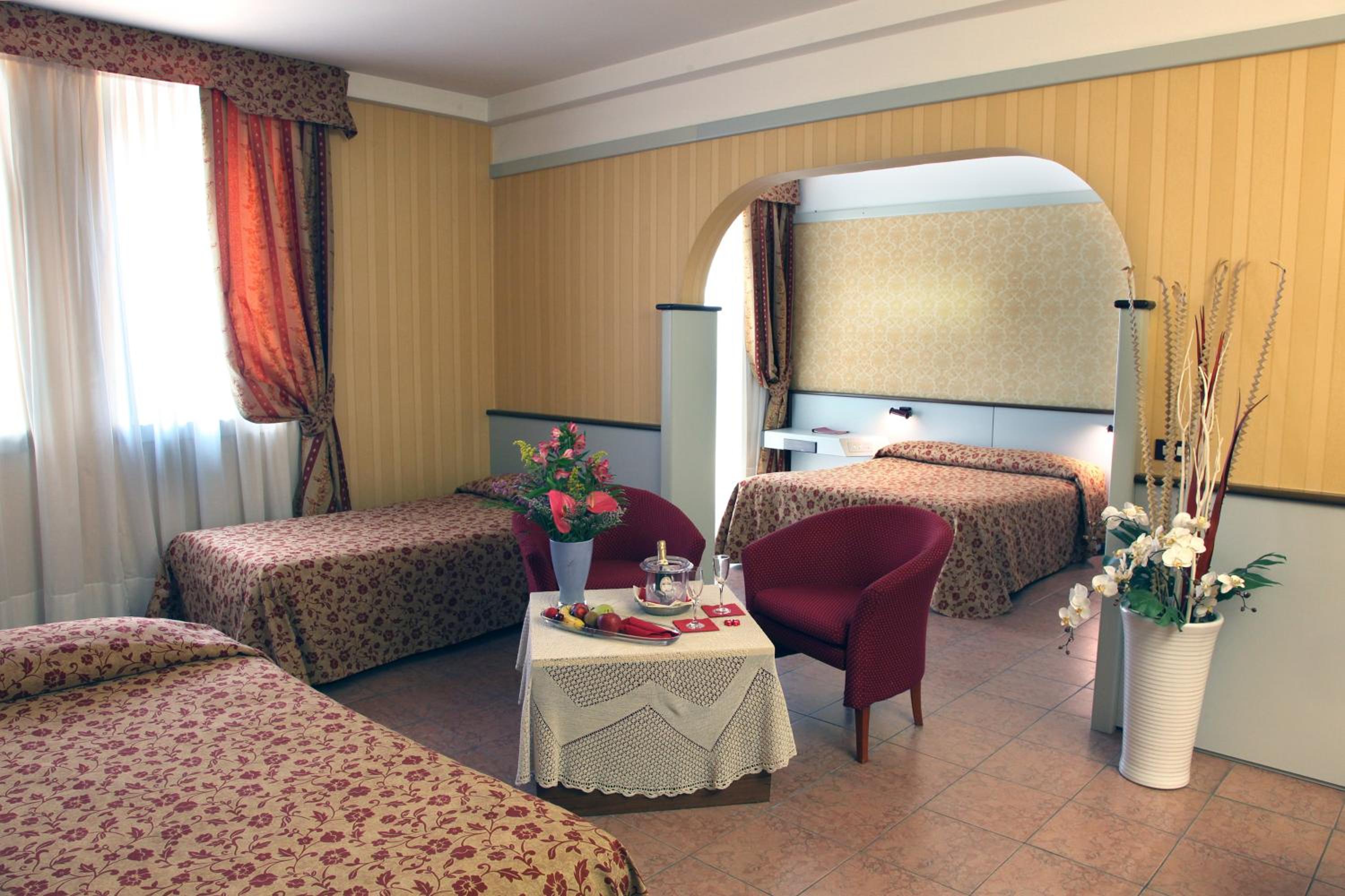 Relax in your spacious and stylish hotel room!