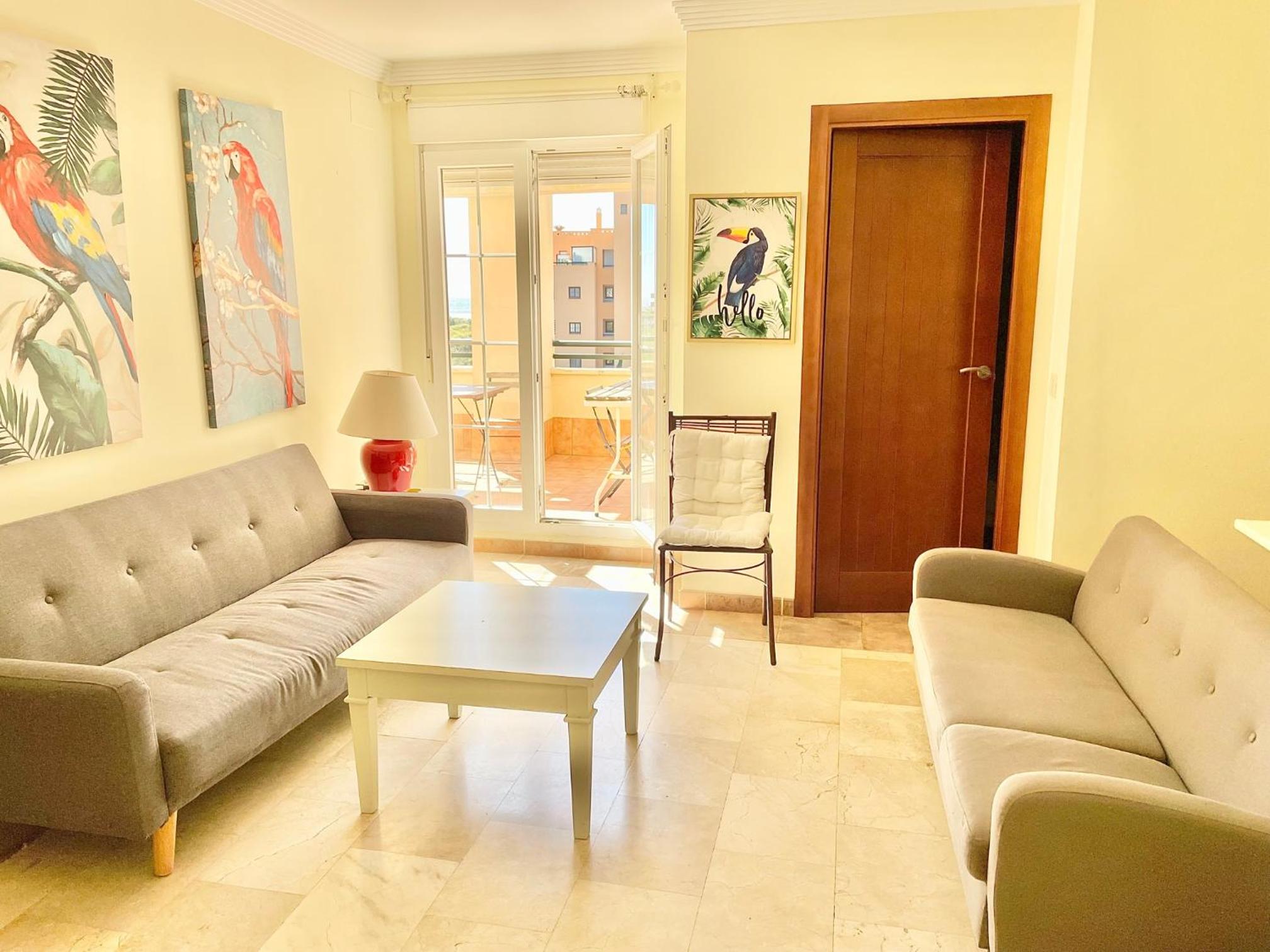 Apartamento de Dos Habitaciones con Terraza