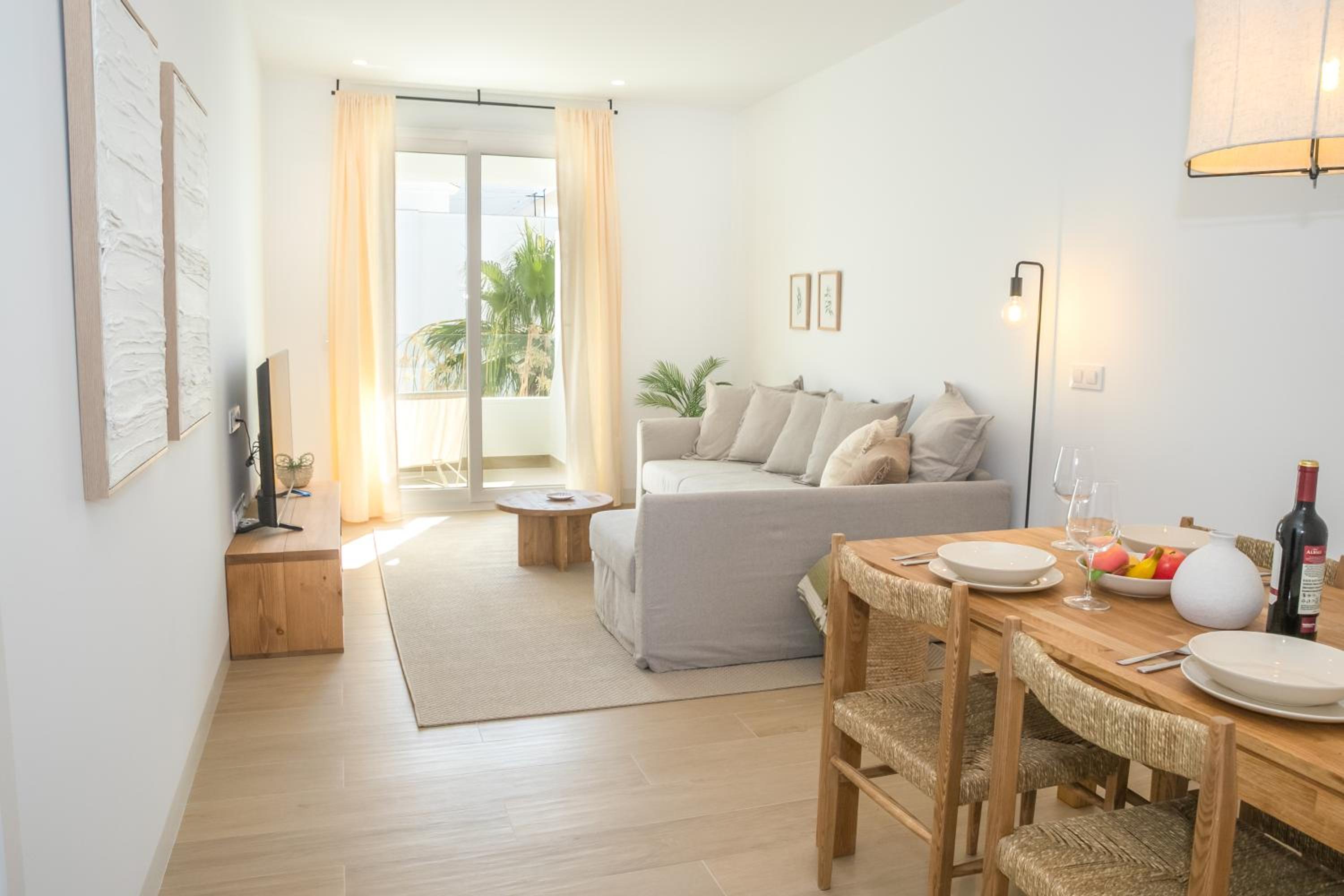 Apartamento de dos habitaciones