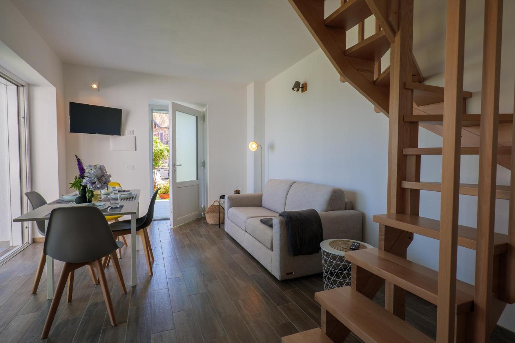 Apartment mit Terrasse
