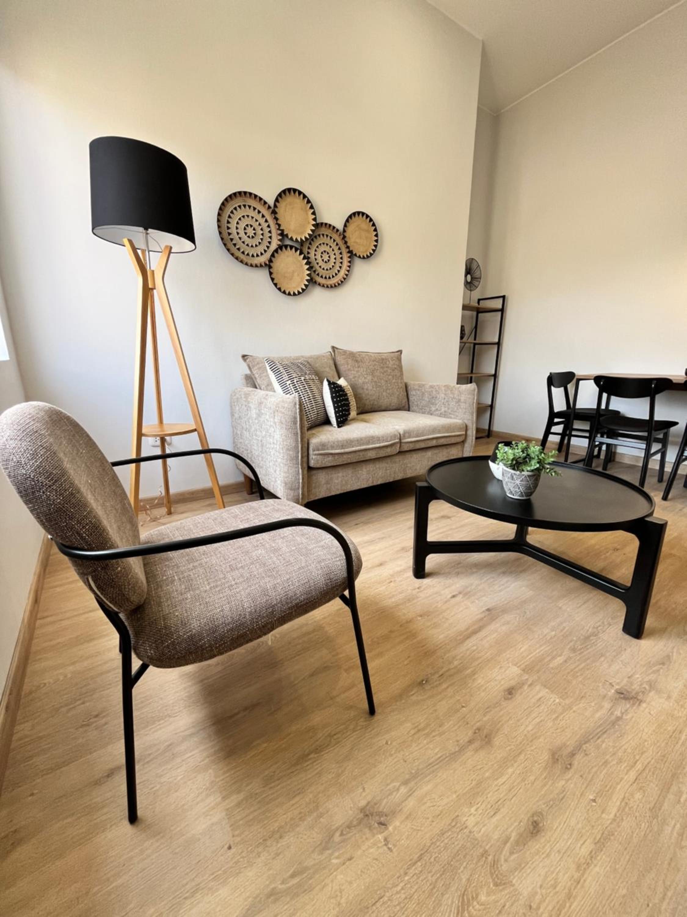 Deluxe One-Bedroom Apartment With Garden View