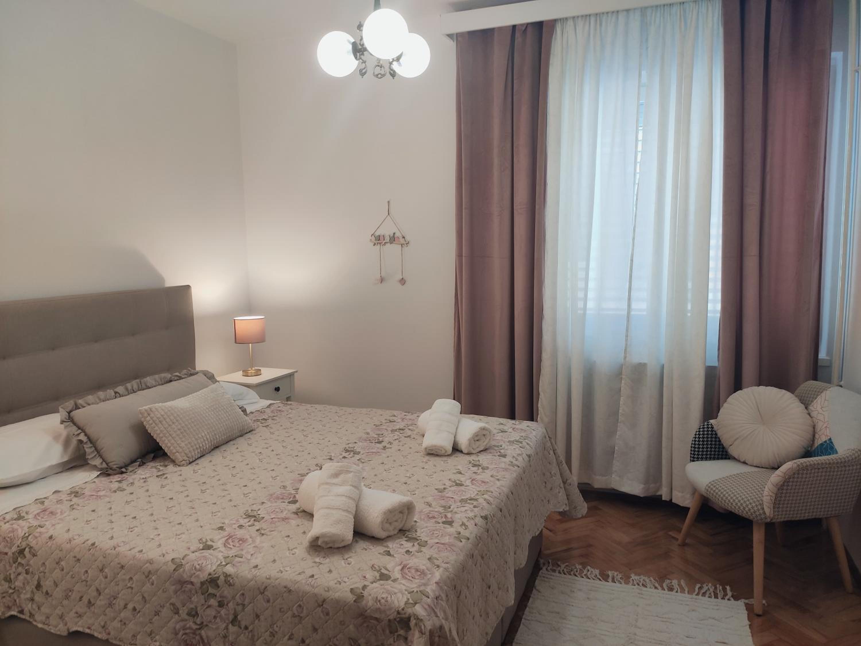 Two-Bedroom Apartment with Balcony