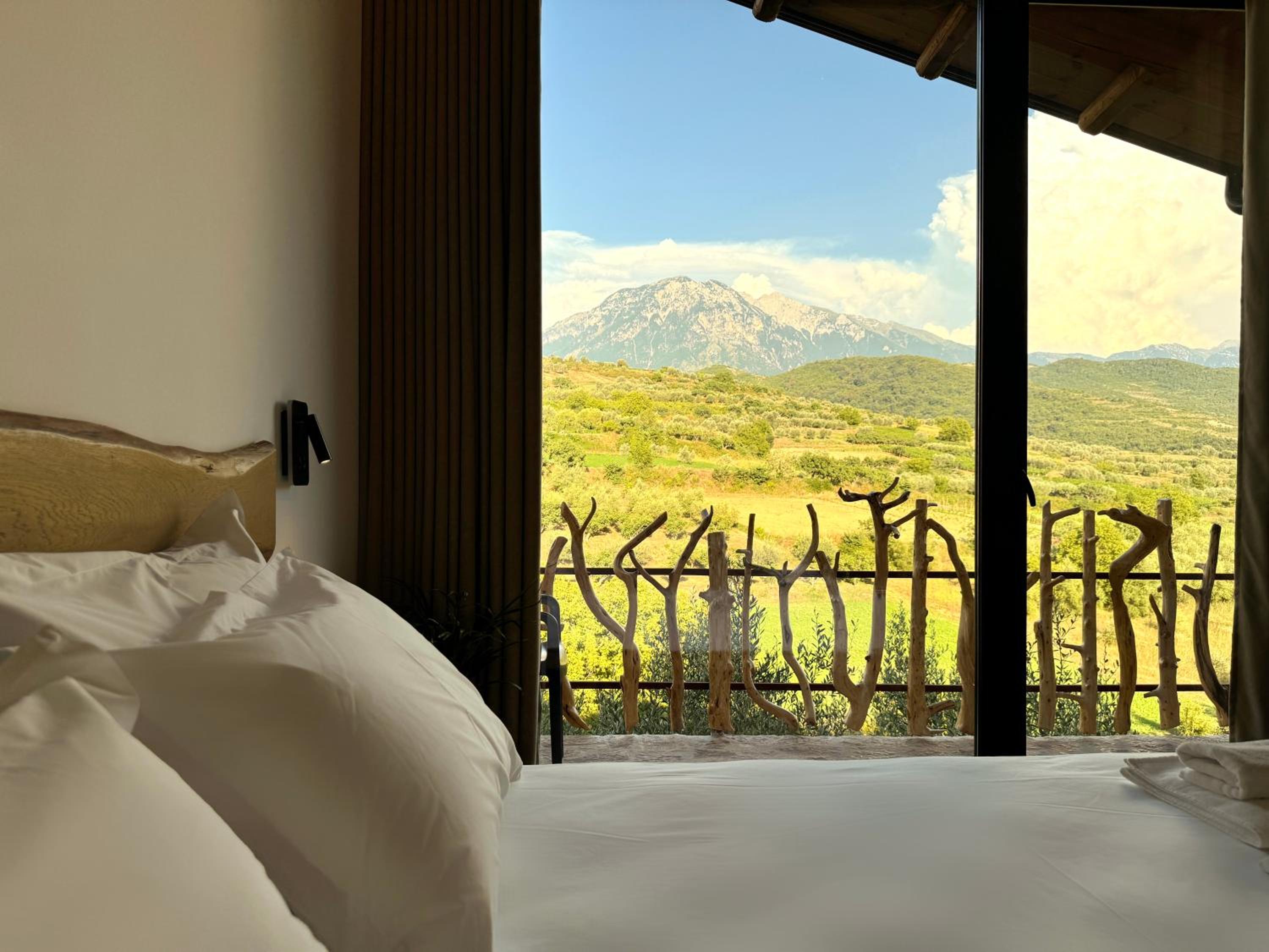Family Room with Mountain View