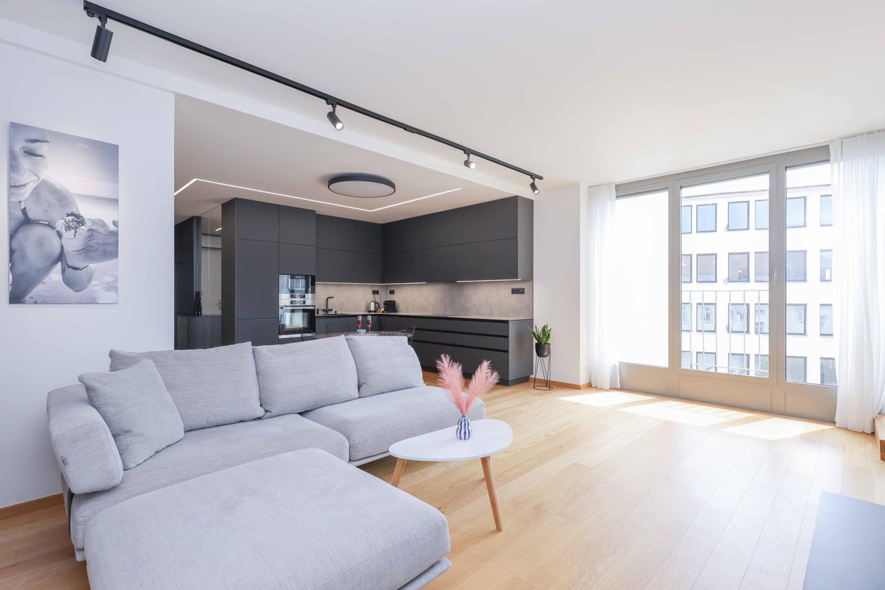 One-Bedroom Apartment with Balcony and City View