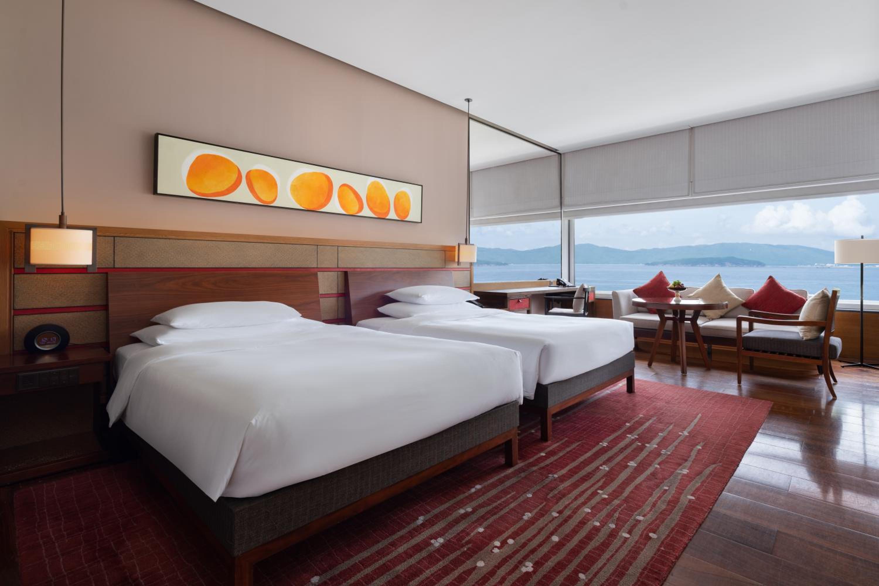 2 Twin Beds Ocean View Premium