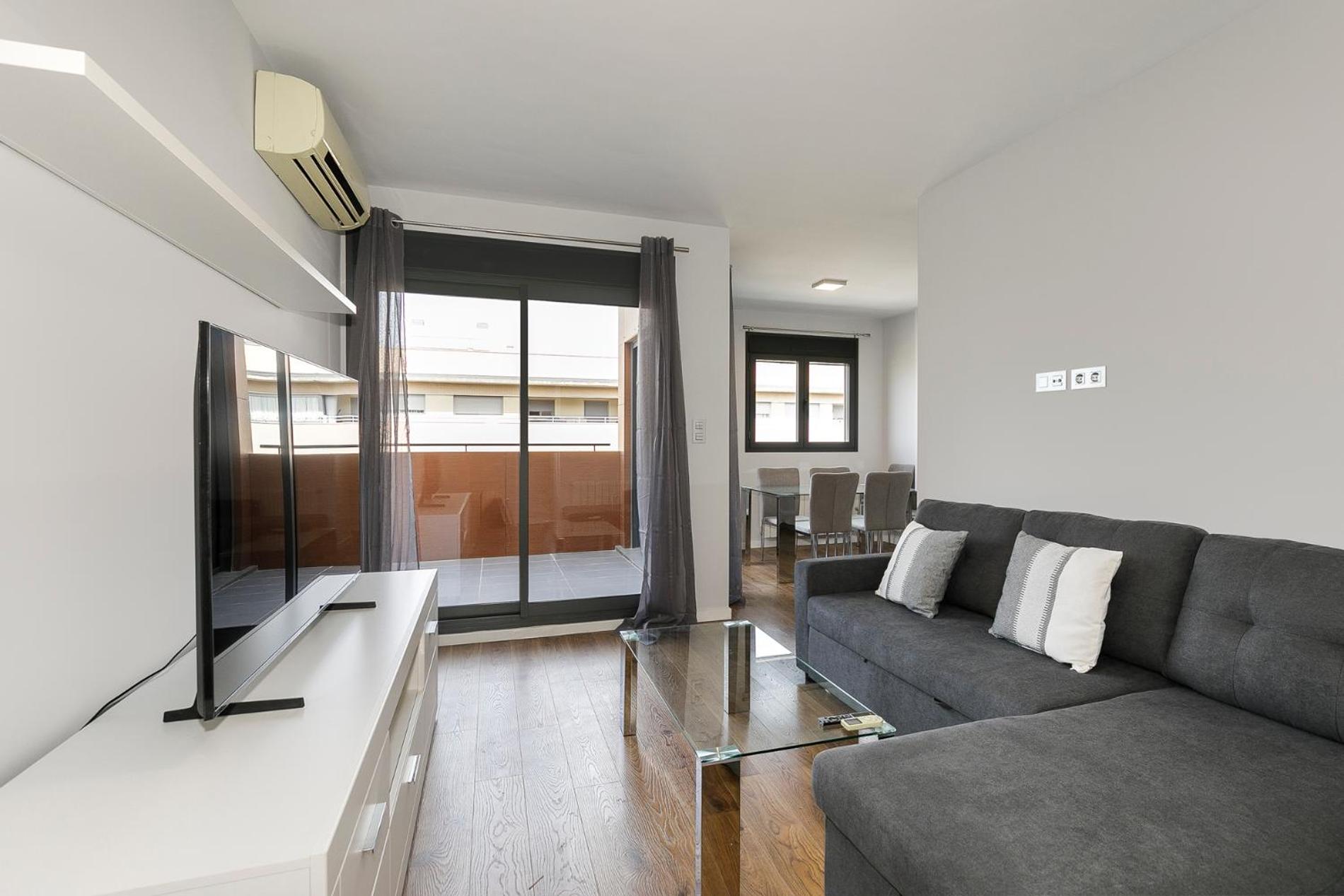 Apartamento de Dos Habitaciones con Piscina Privada