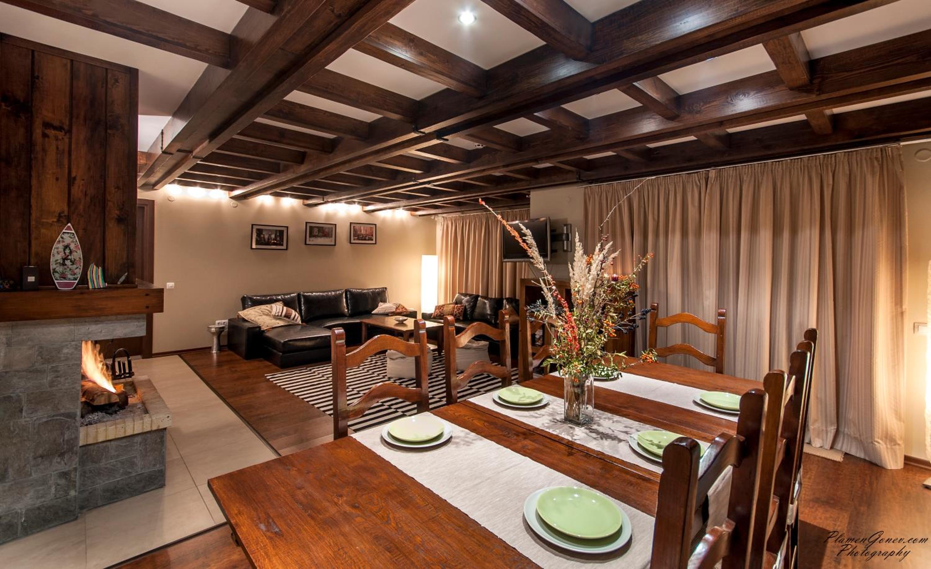 Deluxe Two-Bedroom Apartment with Mountain View photo 1