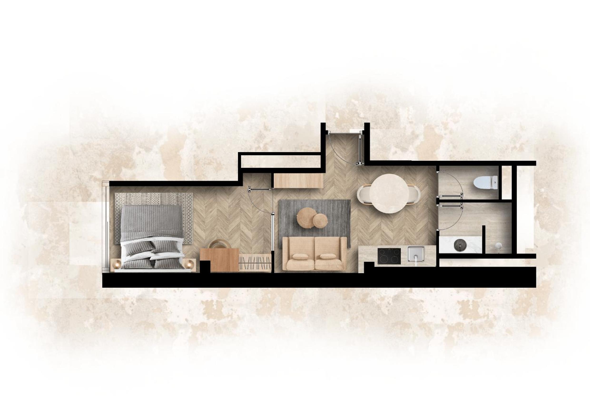 Apartment with City View photo 1