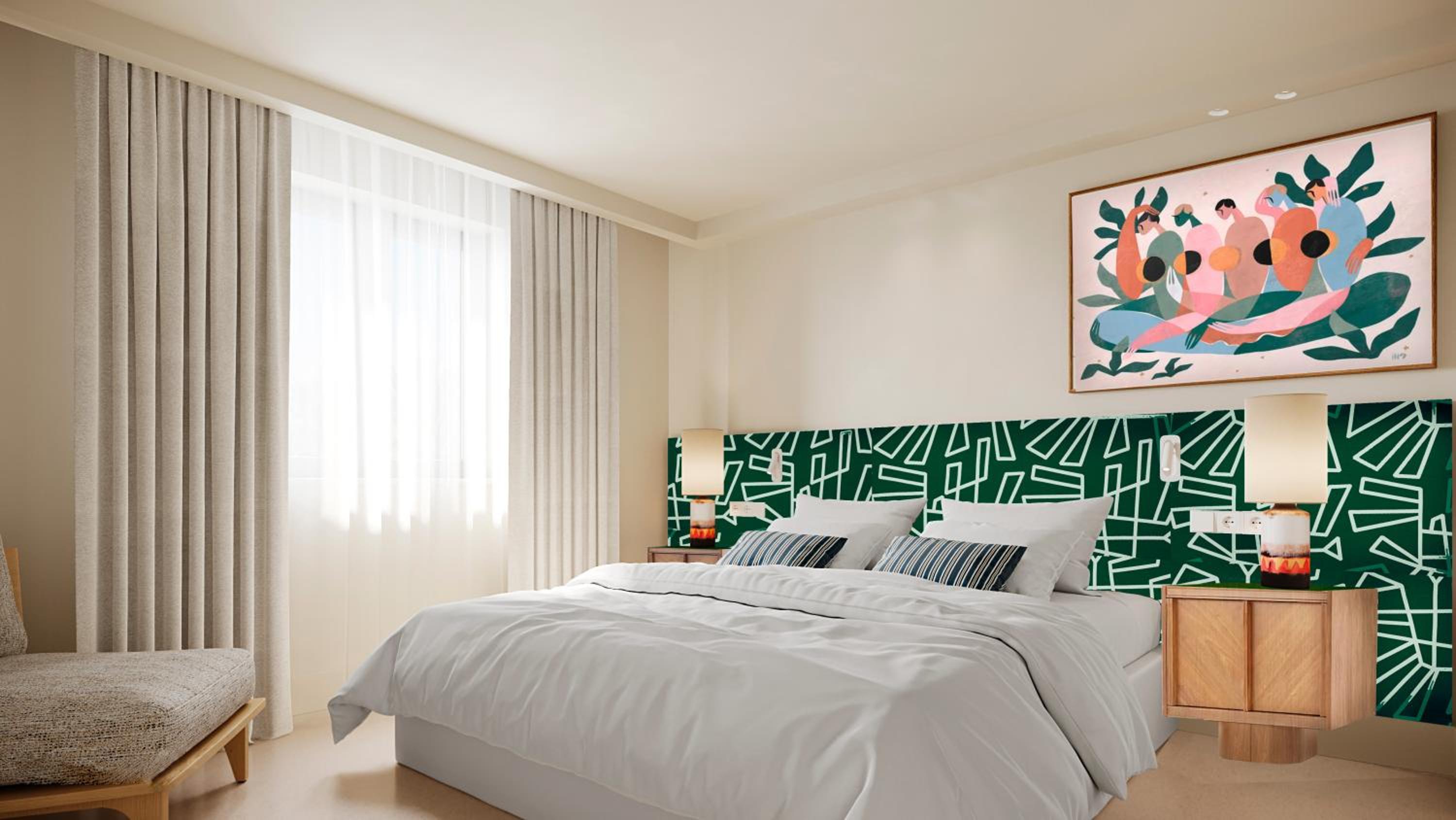 Duplex Studio Suite with Balcony and Sea View