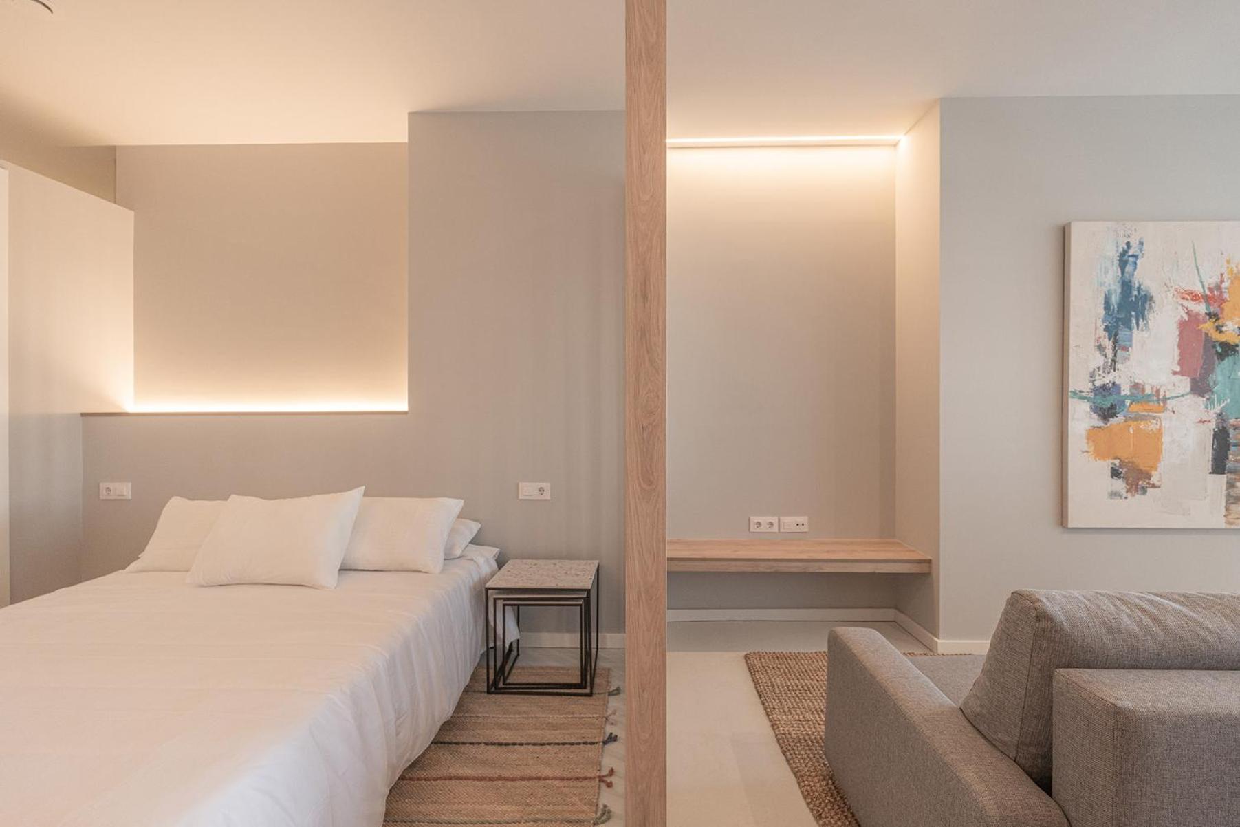 Apartamento de dos habitaciones