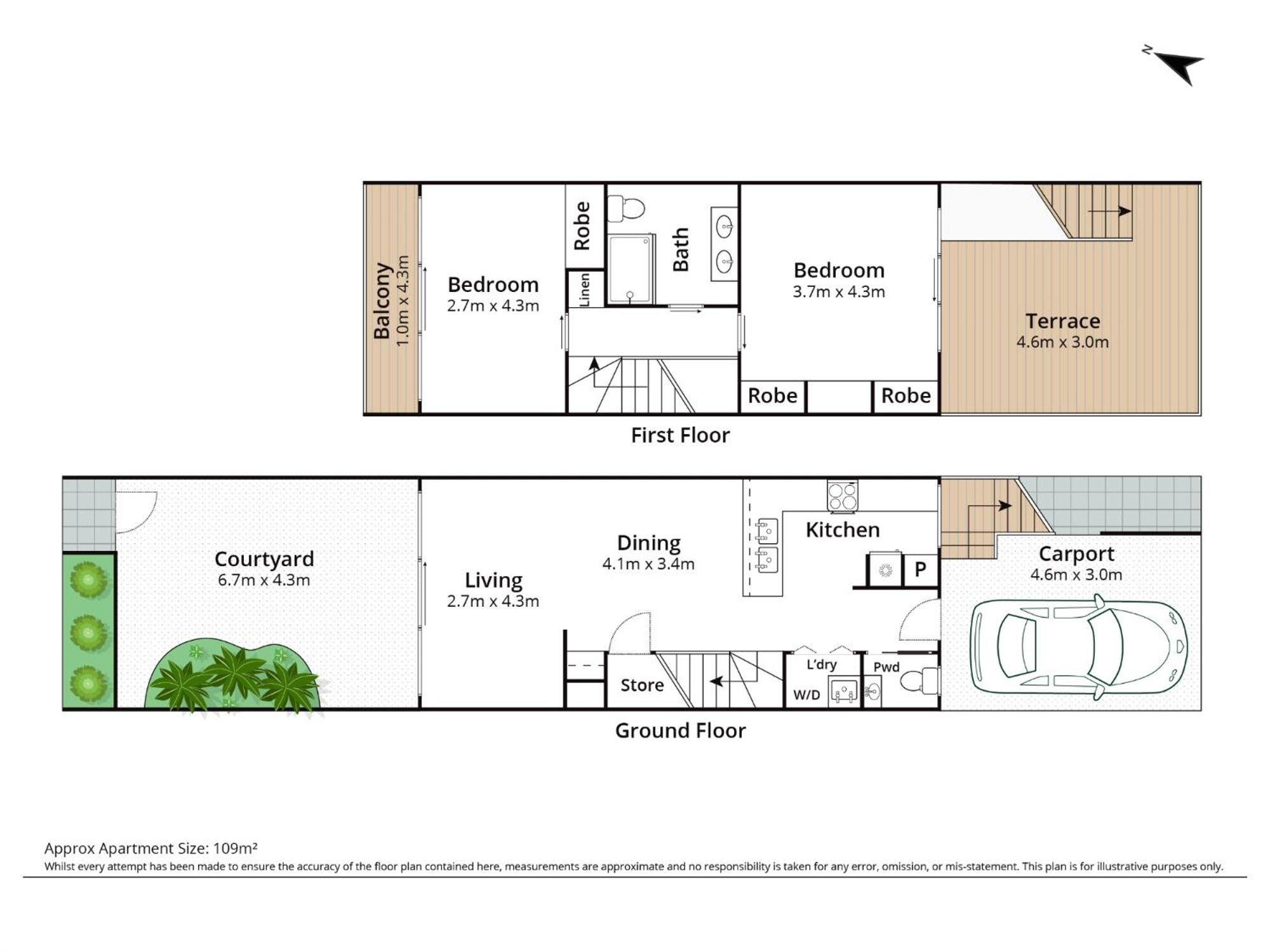 Two-Bedroom Apartment photo 3