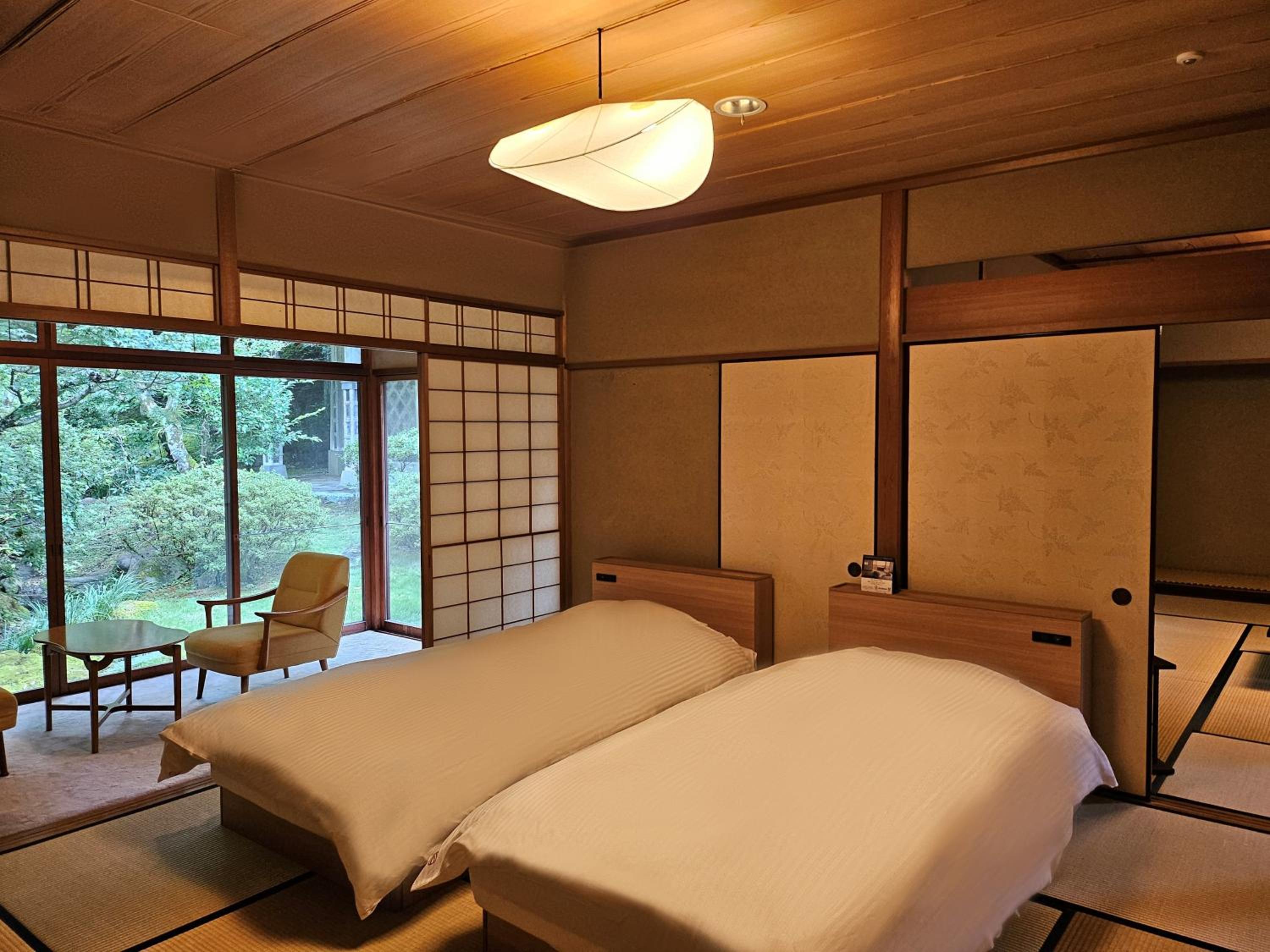 Japanese-Style Deluxe Room - New Building with Private Hot Spring Bath photo 2