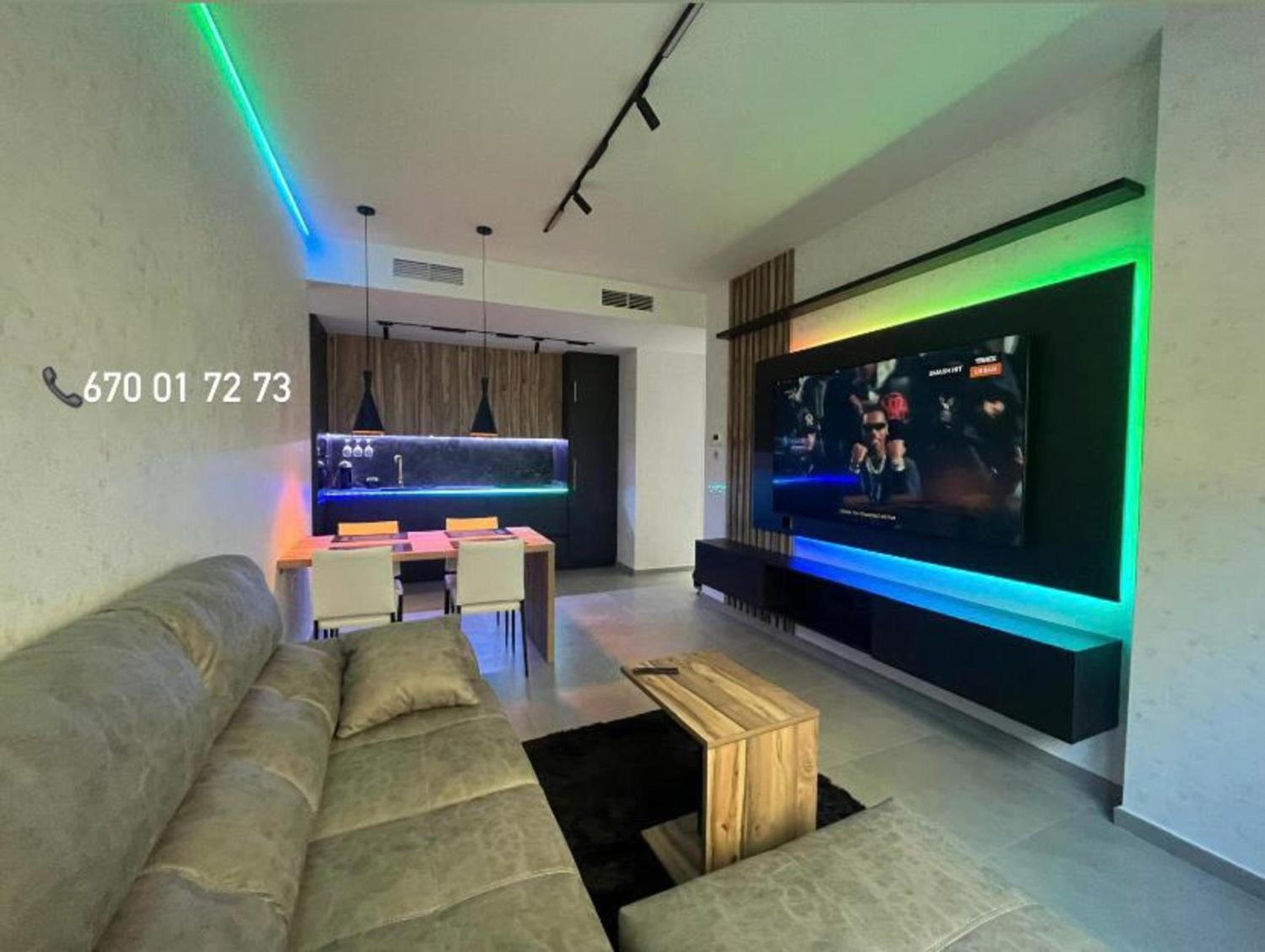 Apartamento de dos habitaciones