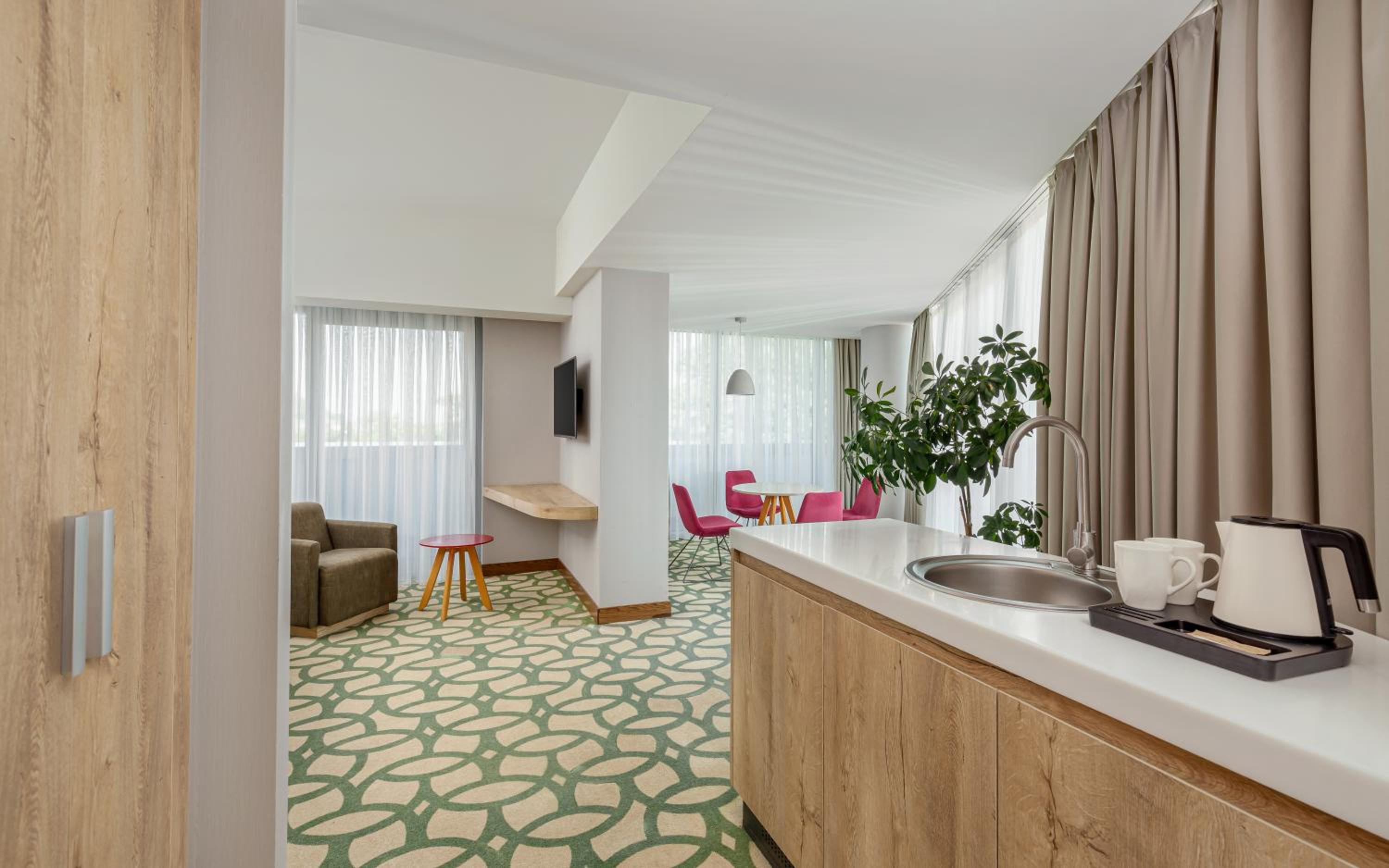 Family Room with Terrace