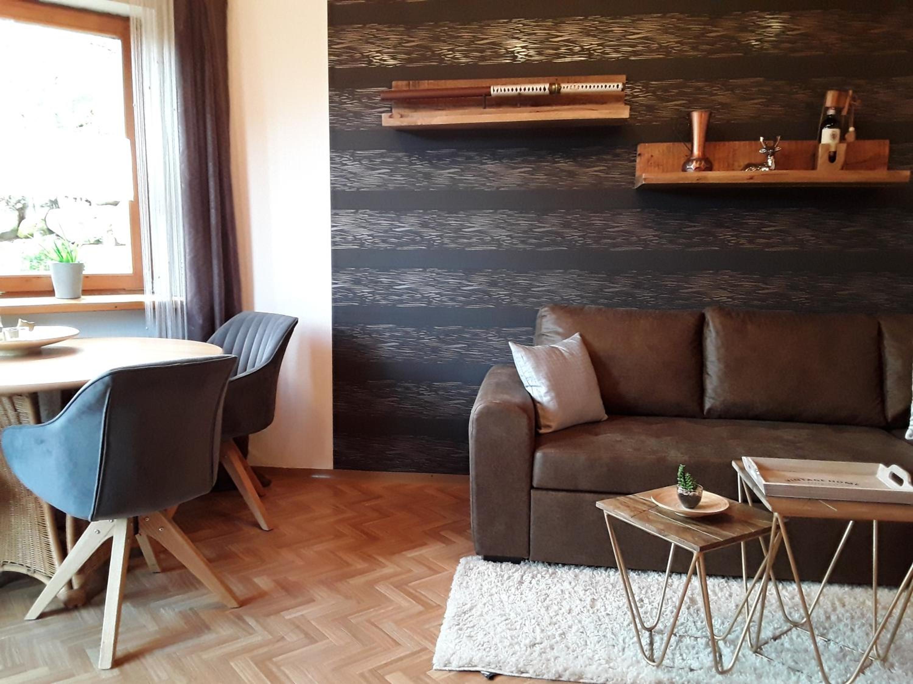 One-Bedroom Apartment with Garden View