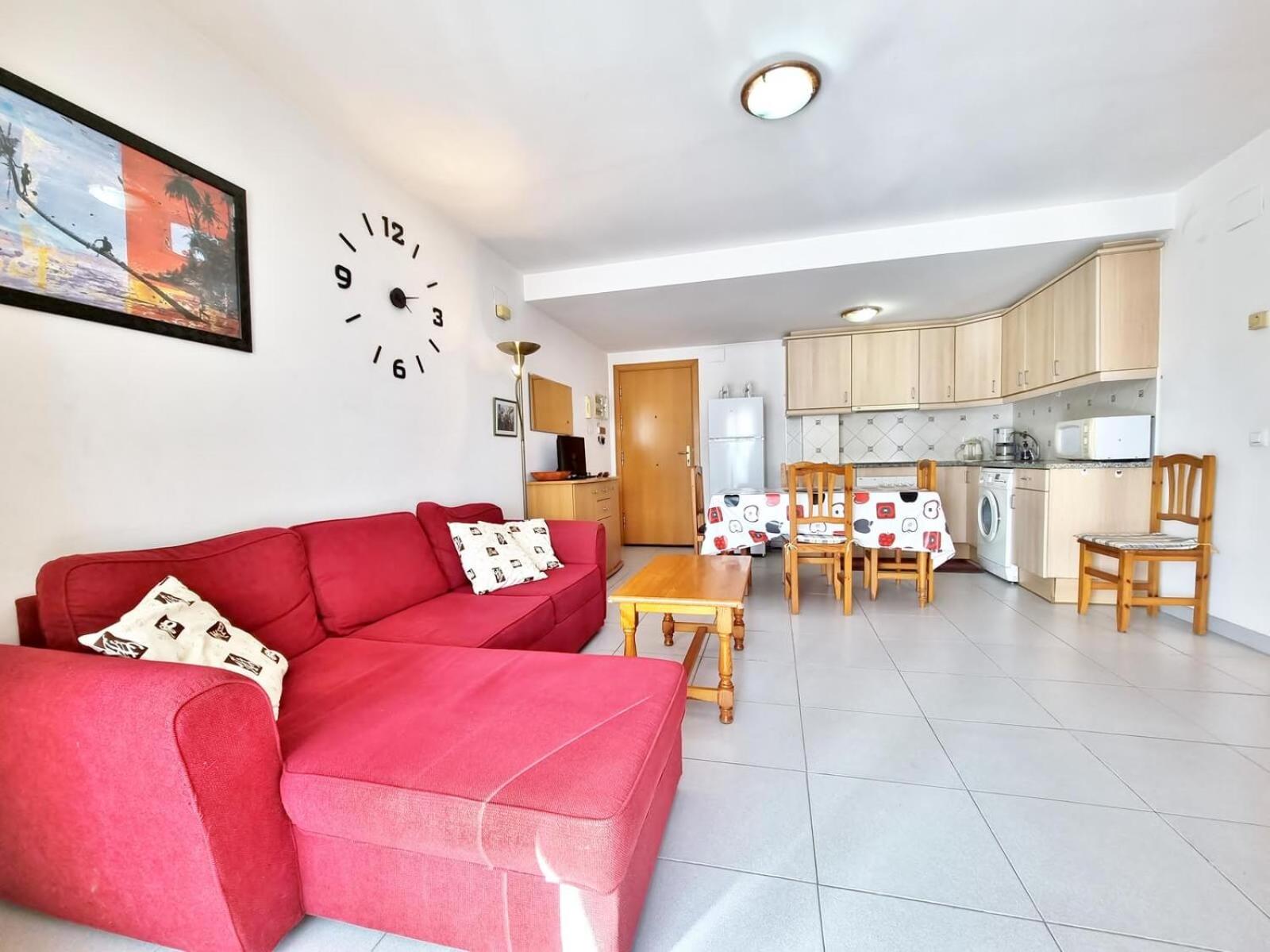 Apartamento de dos habitaciones