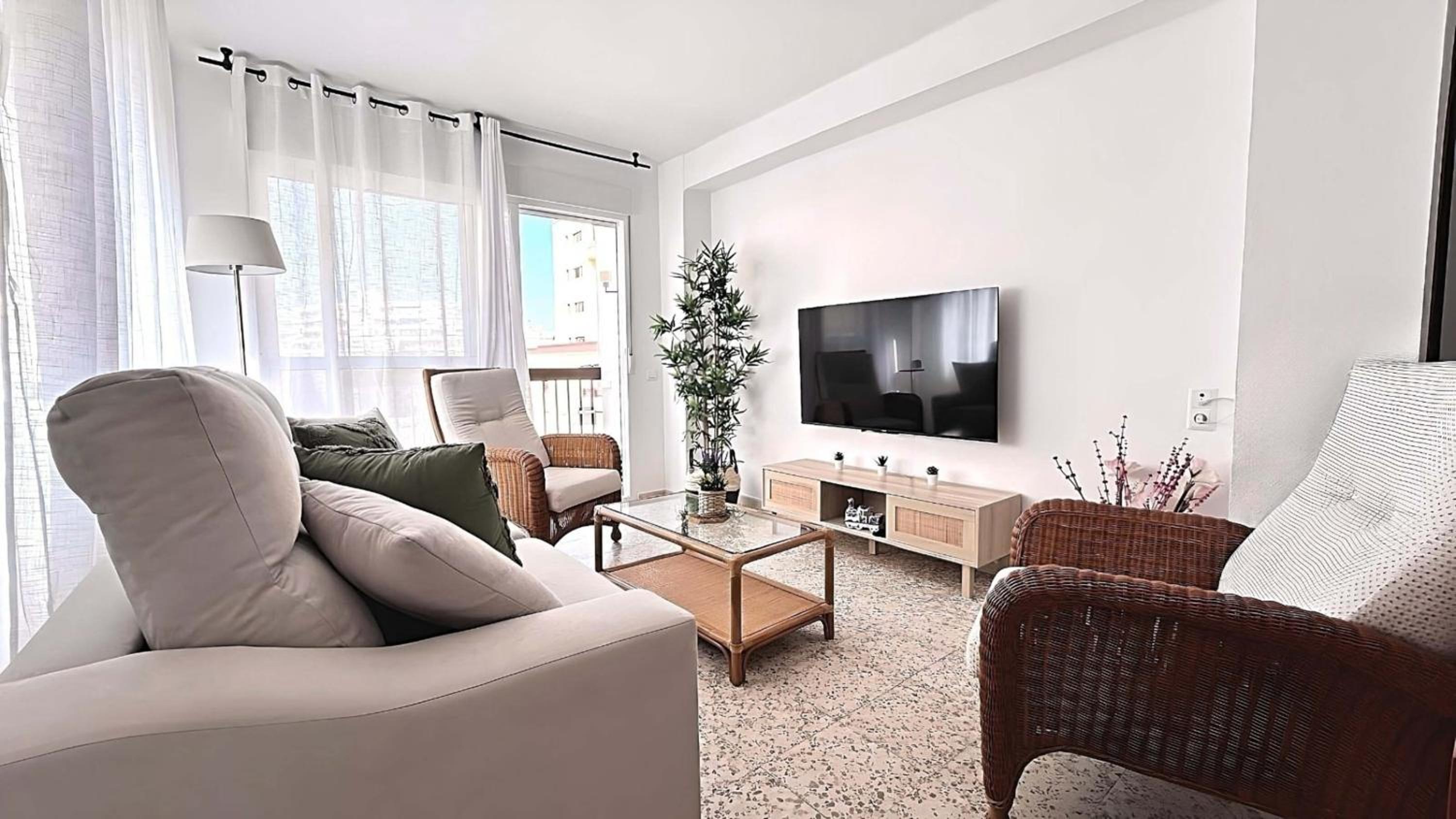 Apartamento de una habitación con terraza