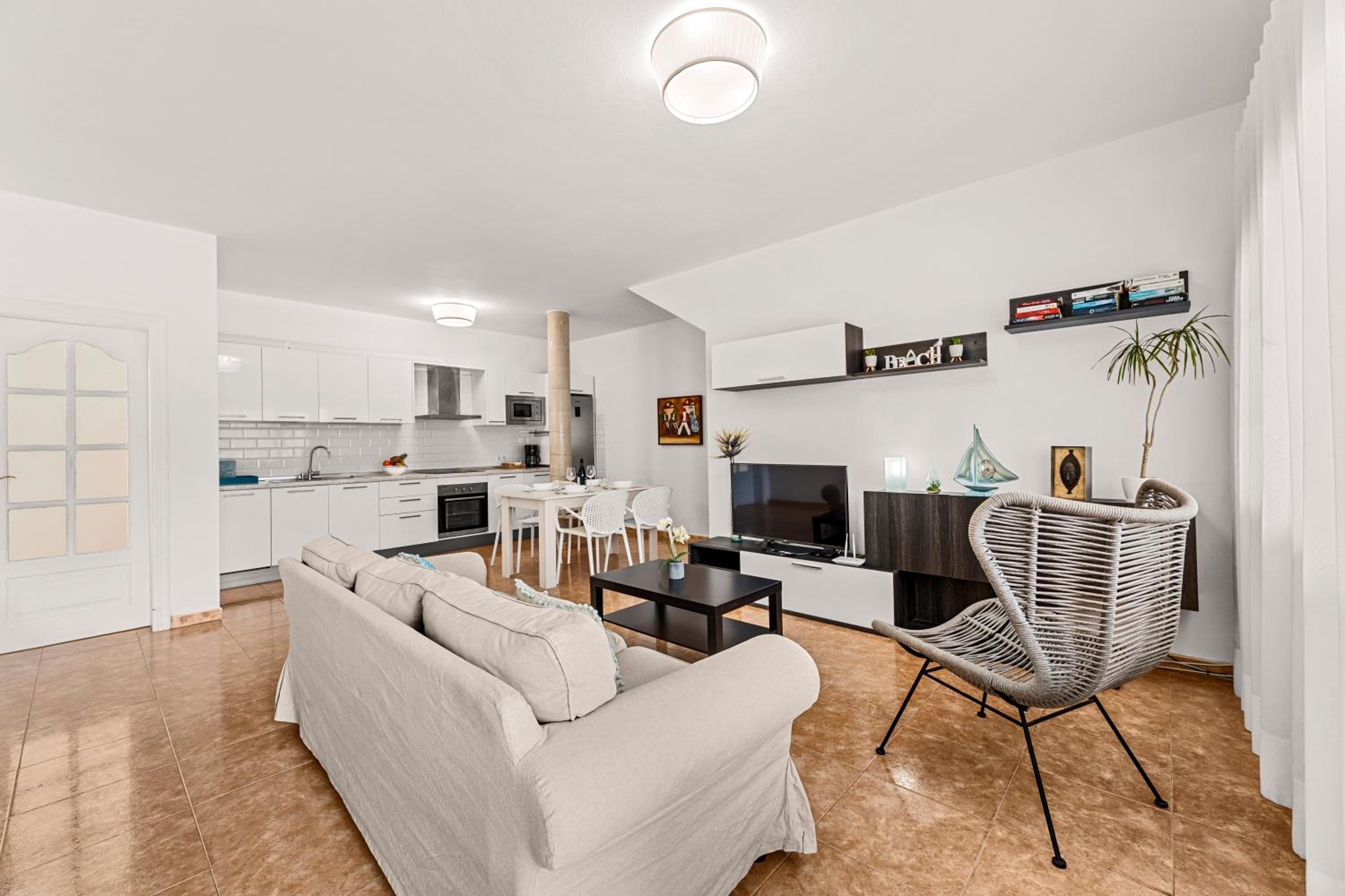 Apartamento de dos habitaciones