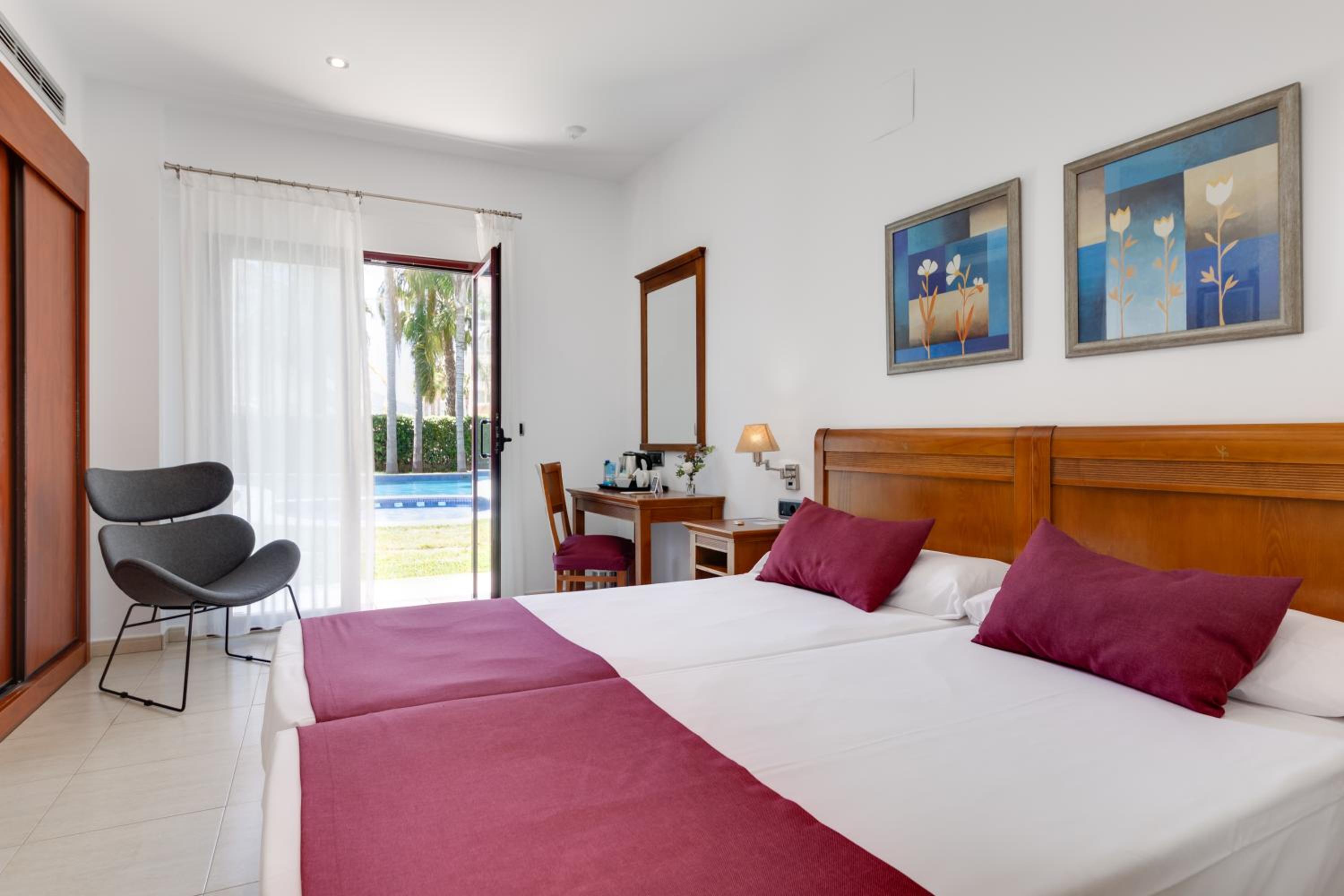 Habitación Doble o Twin con acceso al jardín