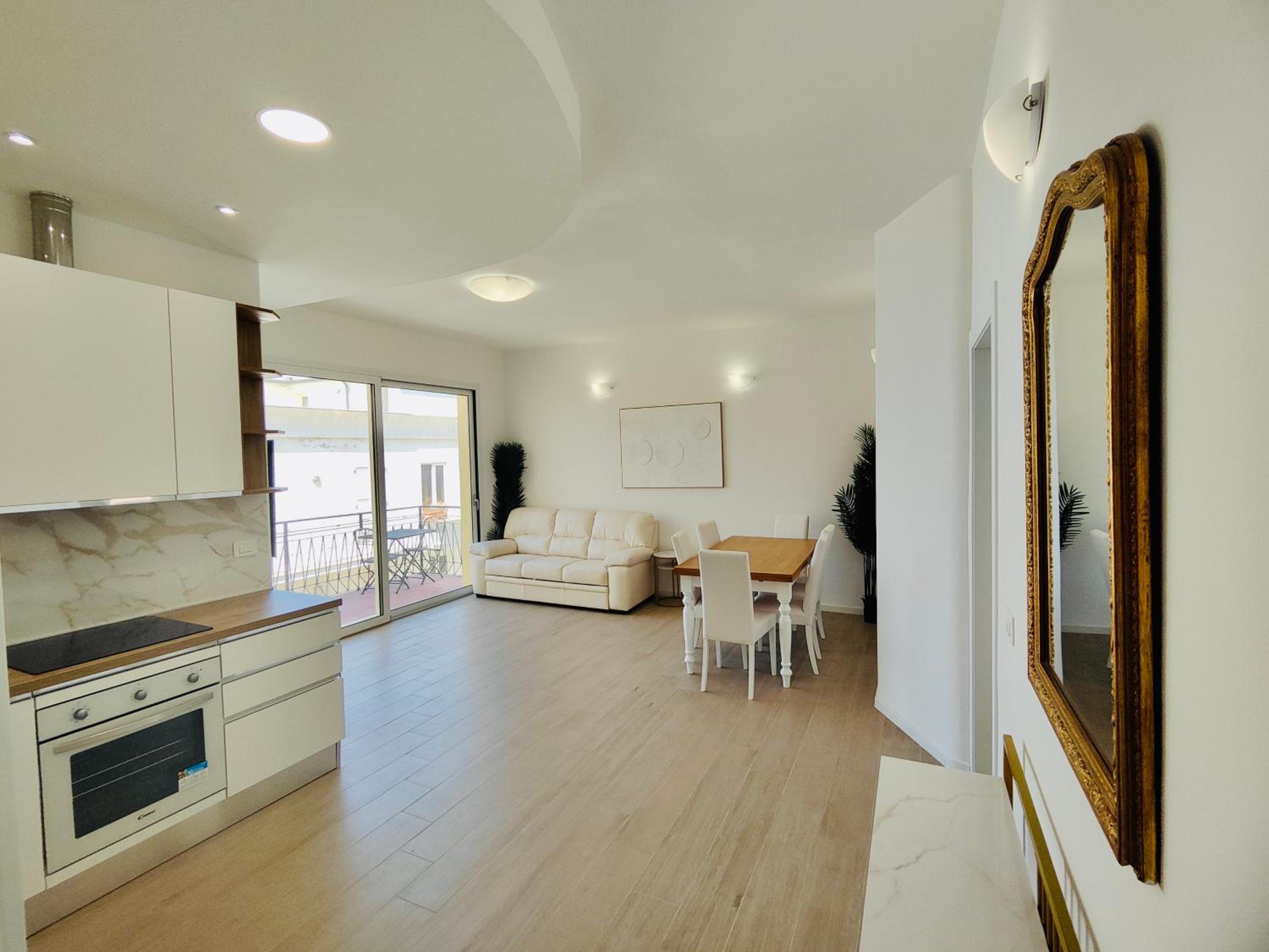 Three-Bedroom Apartment with Balcony