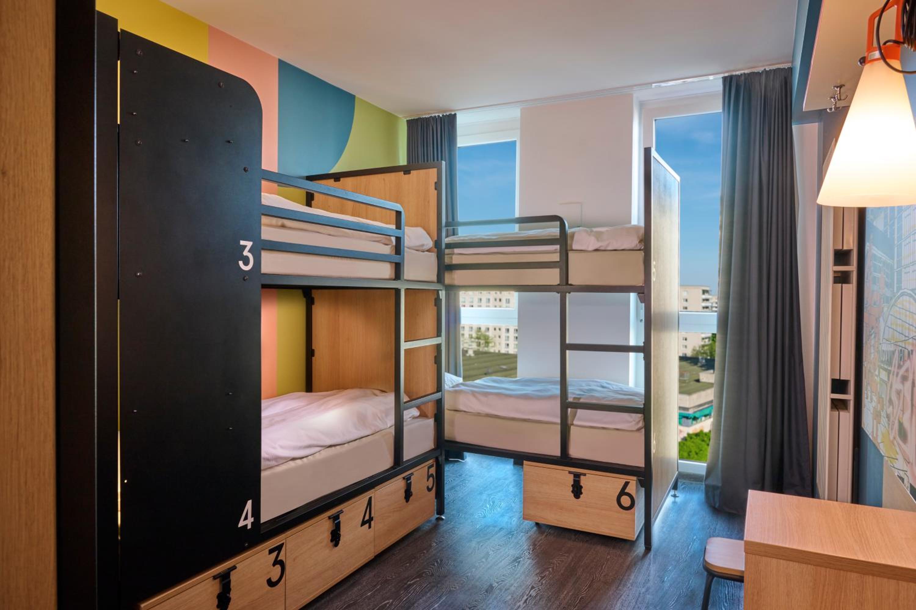 Bed in 6-Bed Female Dormitory Room