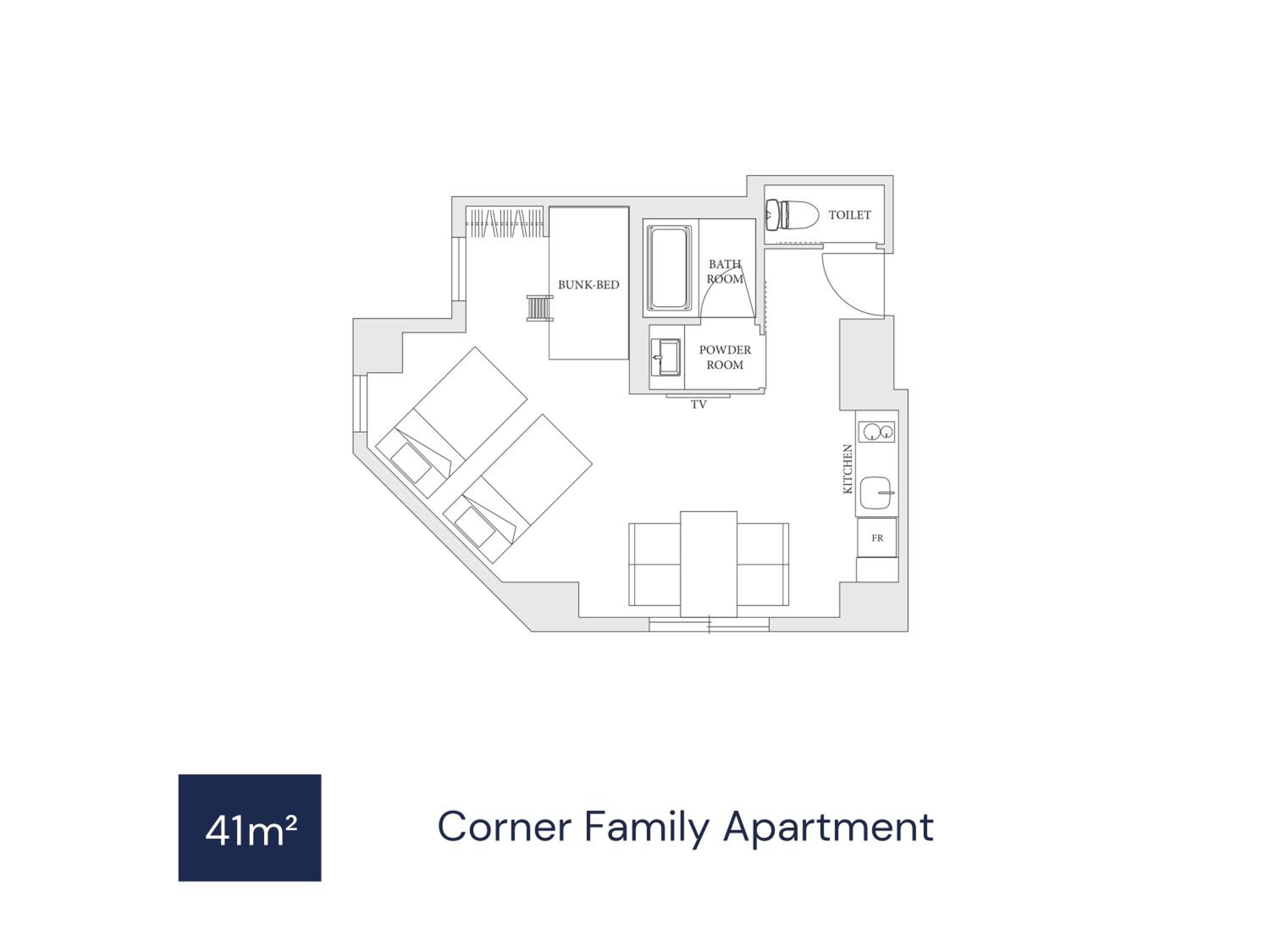 Corner Family Apartment thumbnail 5