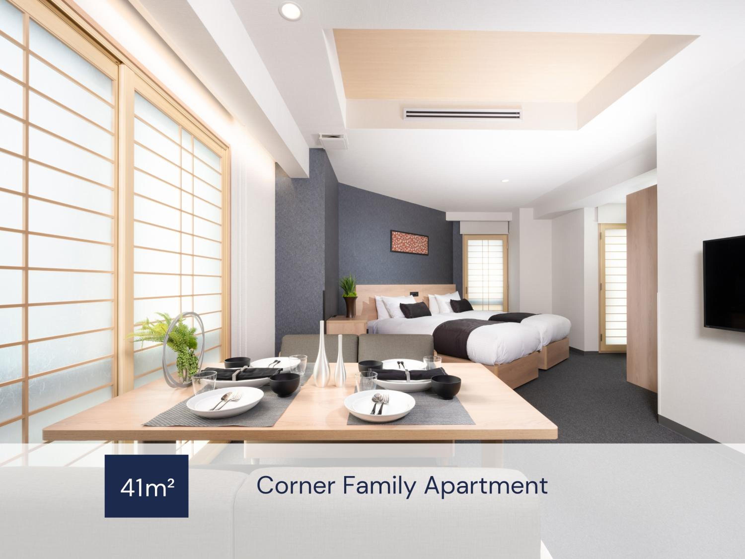 Corner Family Apartment 