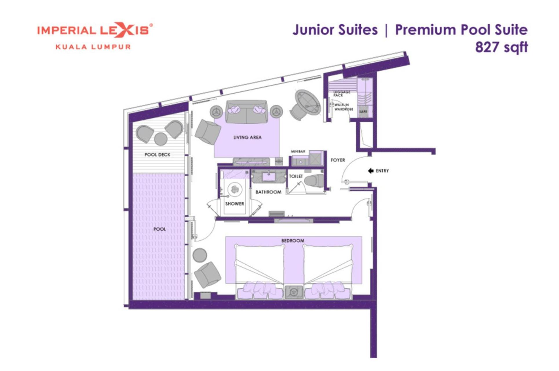 Skyline Countdown Rendezvous – Premium Pool Suite