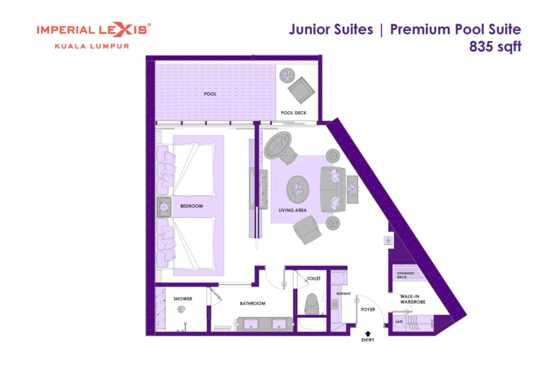 Premium Pool Suite - Twin King Premium Pool Suite - Twin King