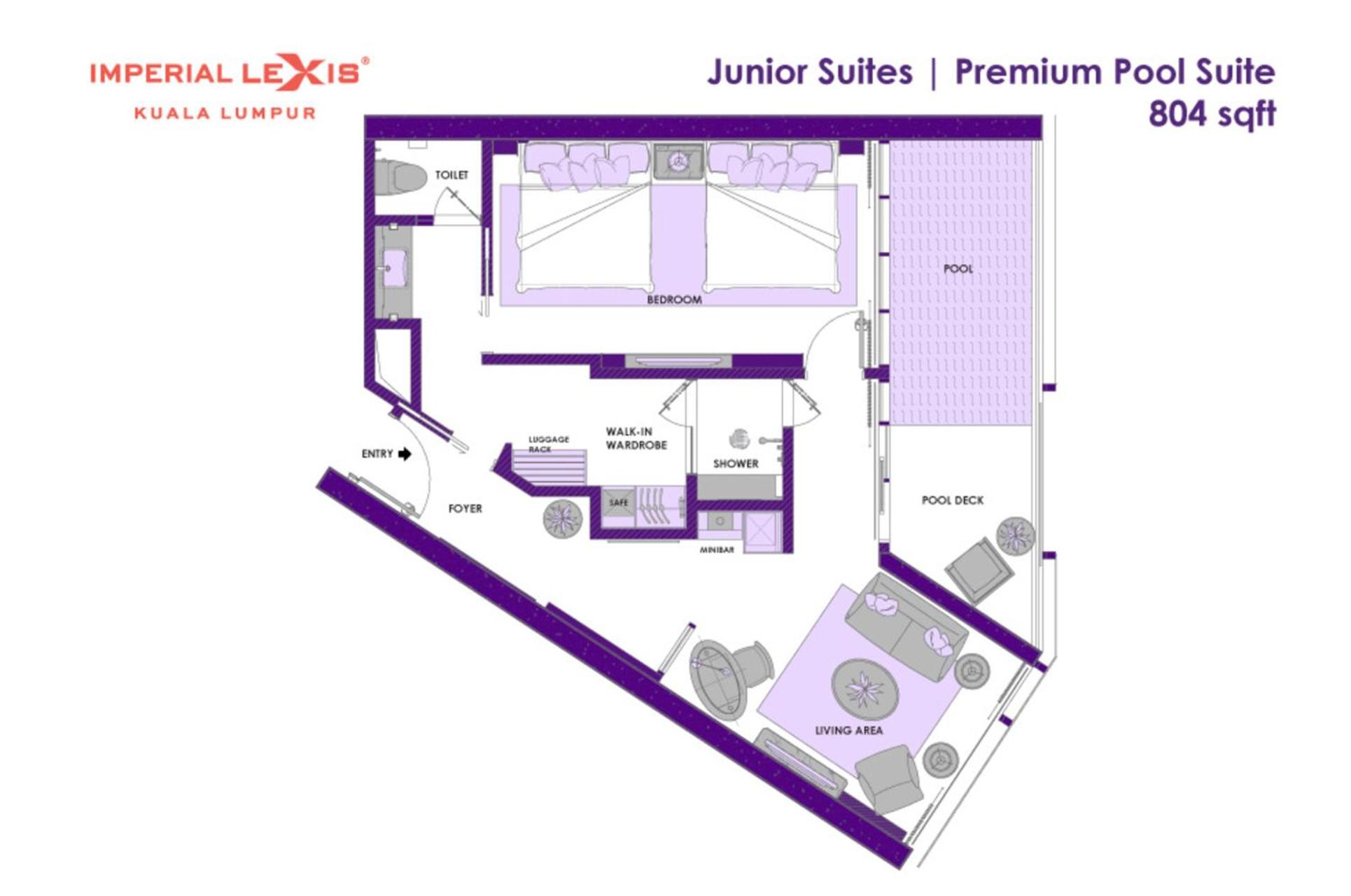 Premium Pool Suite - Twin King Premium Pool Suite - Twin King