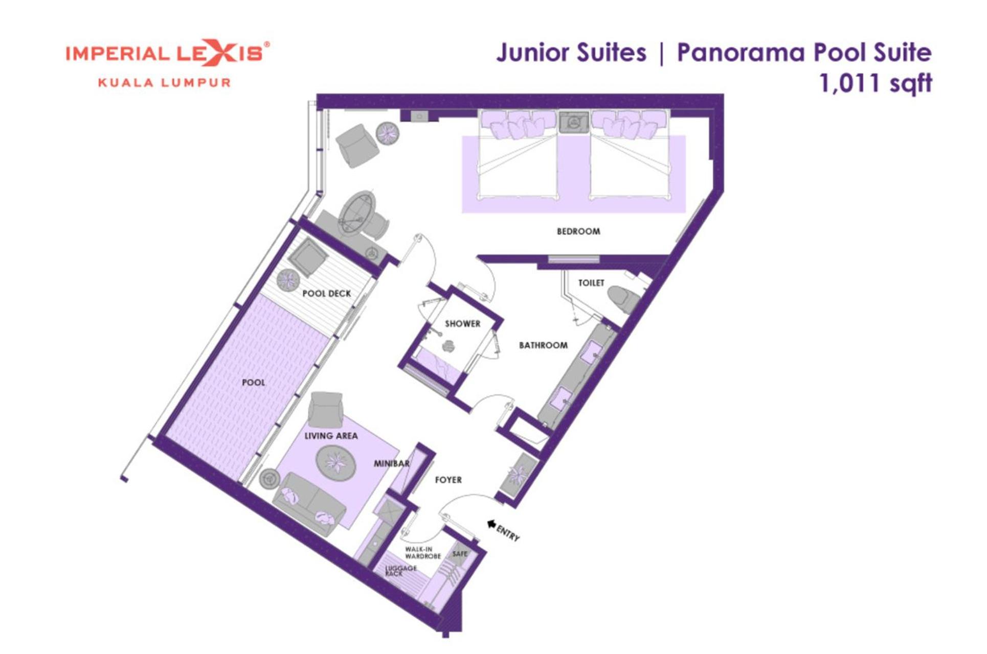 Panorama Pool Club Suite - Twin King Panorama Pool Club Suite - Twin King