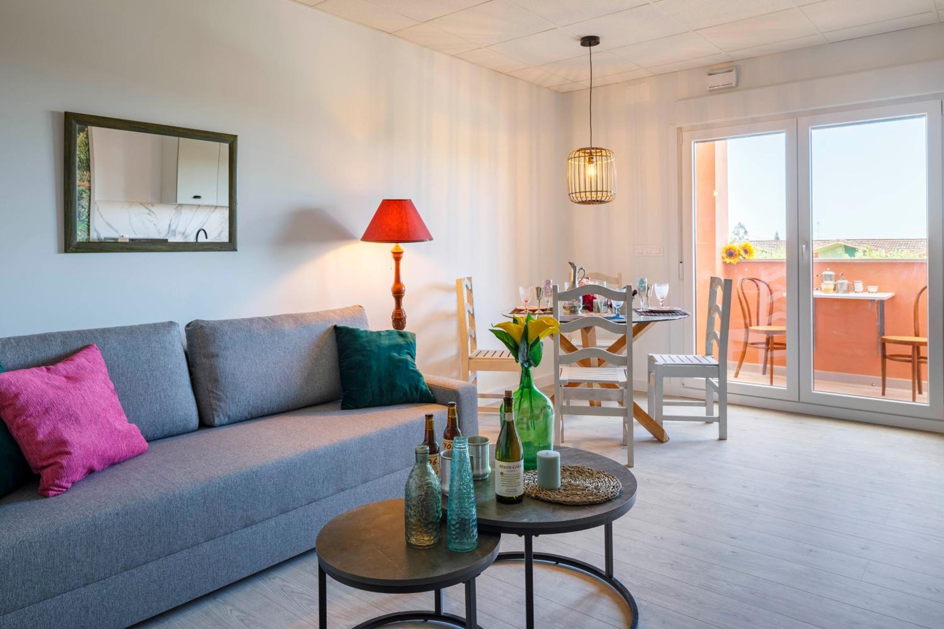 Estudio con terraza