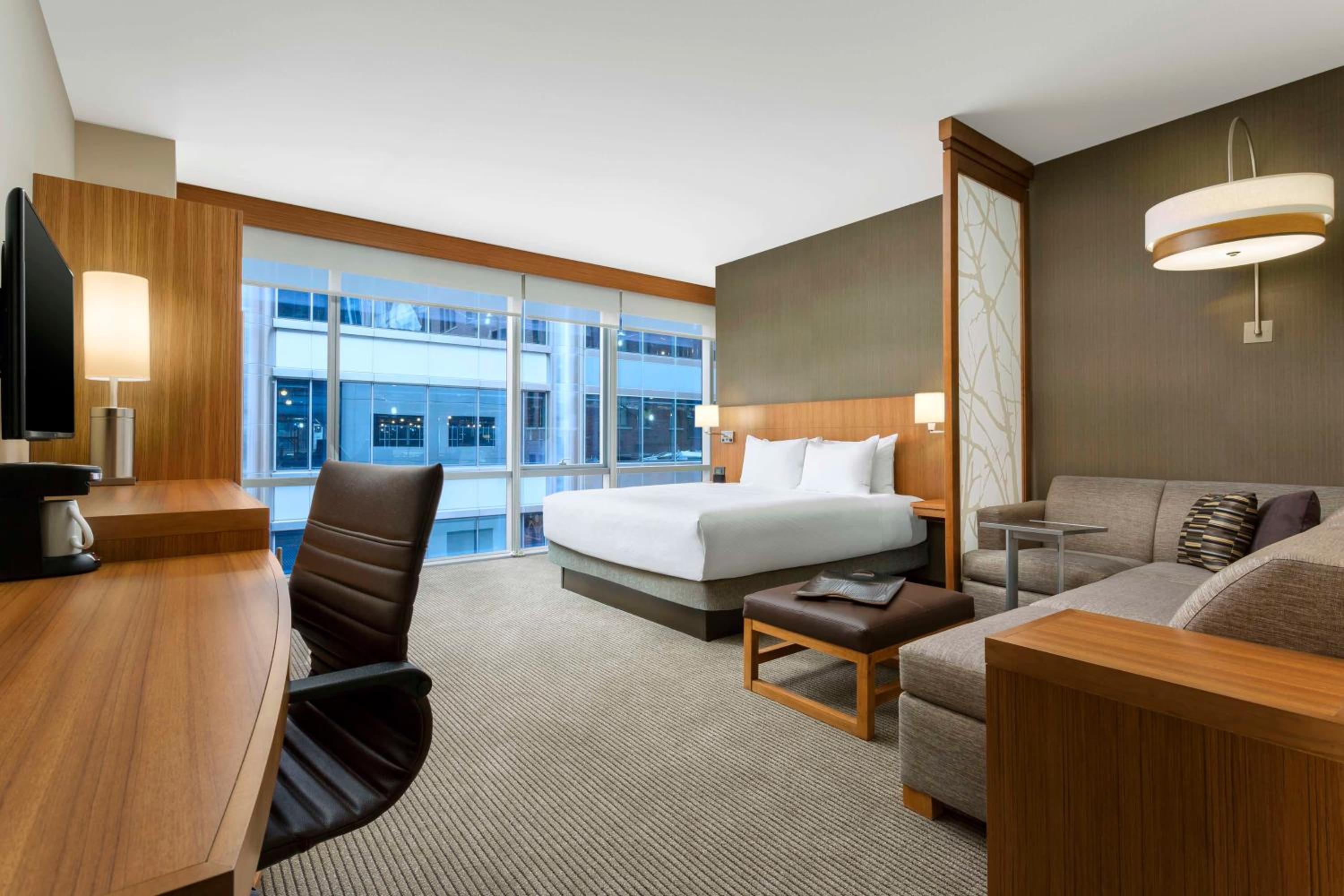 Specialty King Room with Sofa Bed and Roll-in Shower - Disability Access