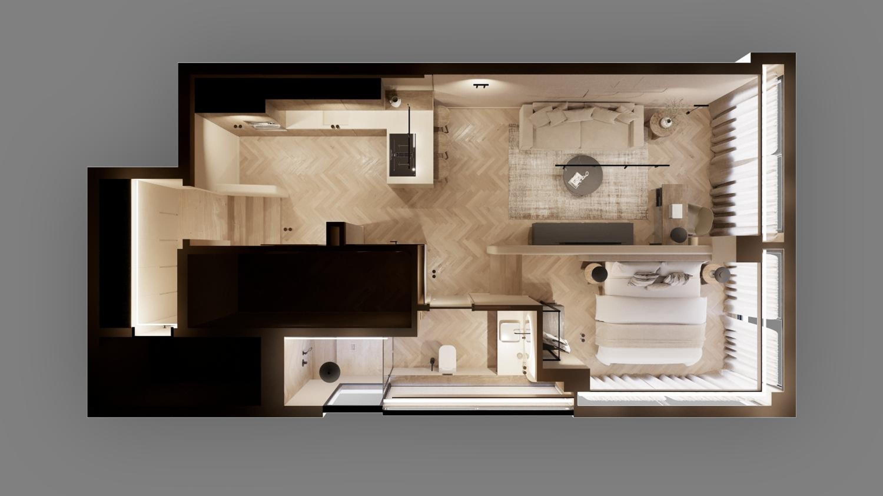 One-Bedroom Apartment photo 3
