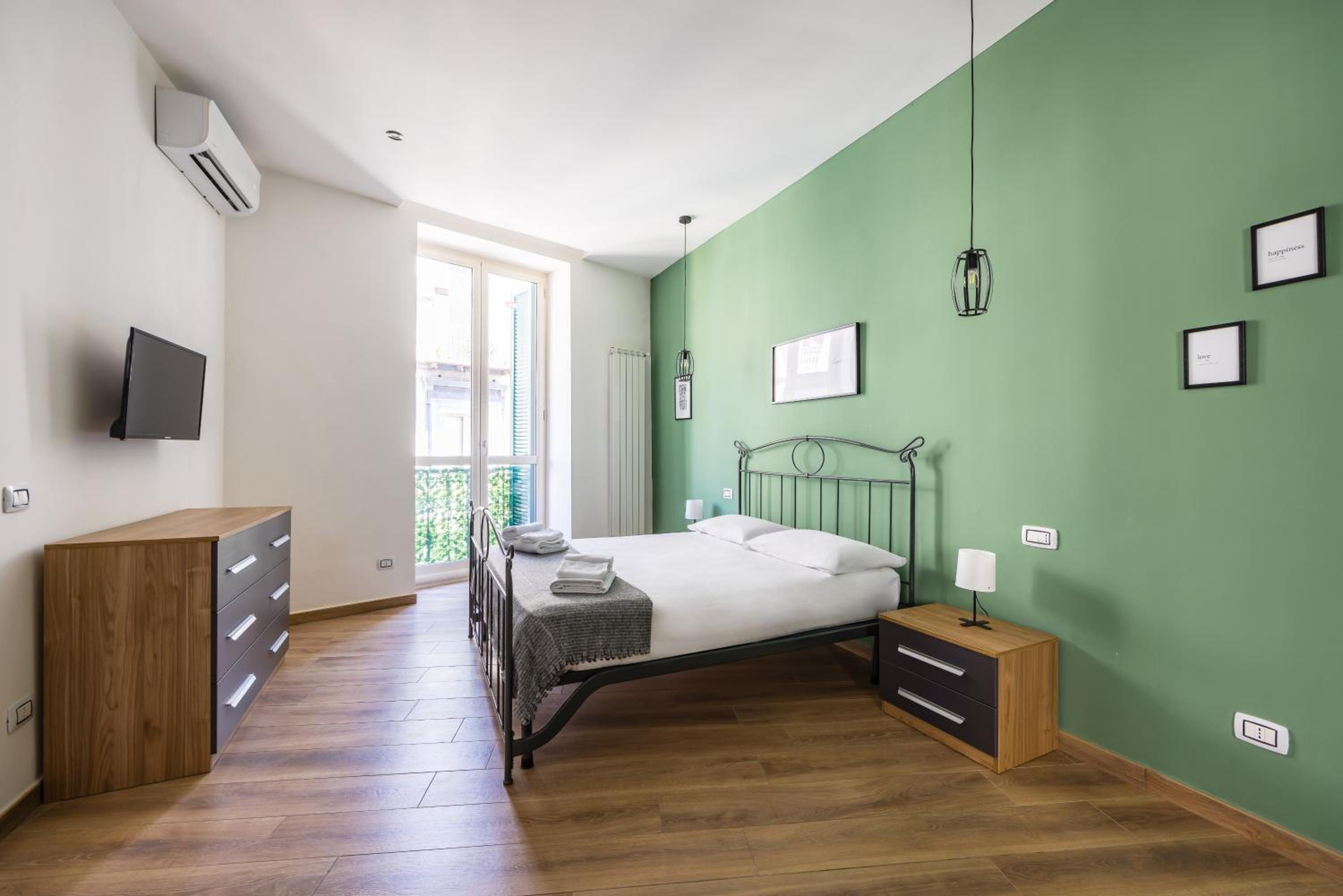 One-Bedroom Apartment With Balcony And City View
