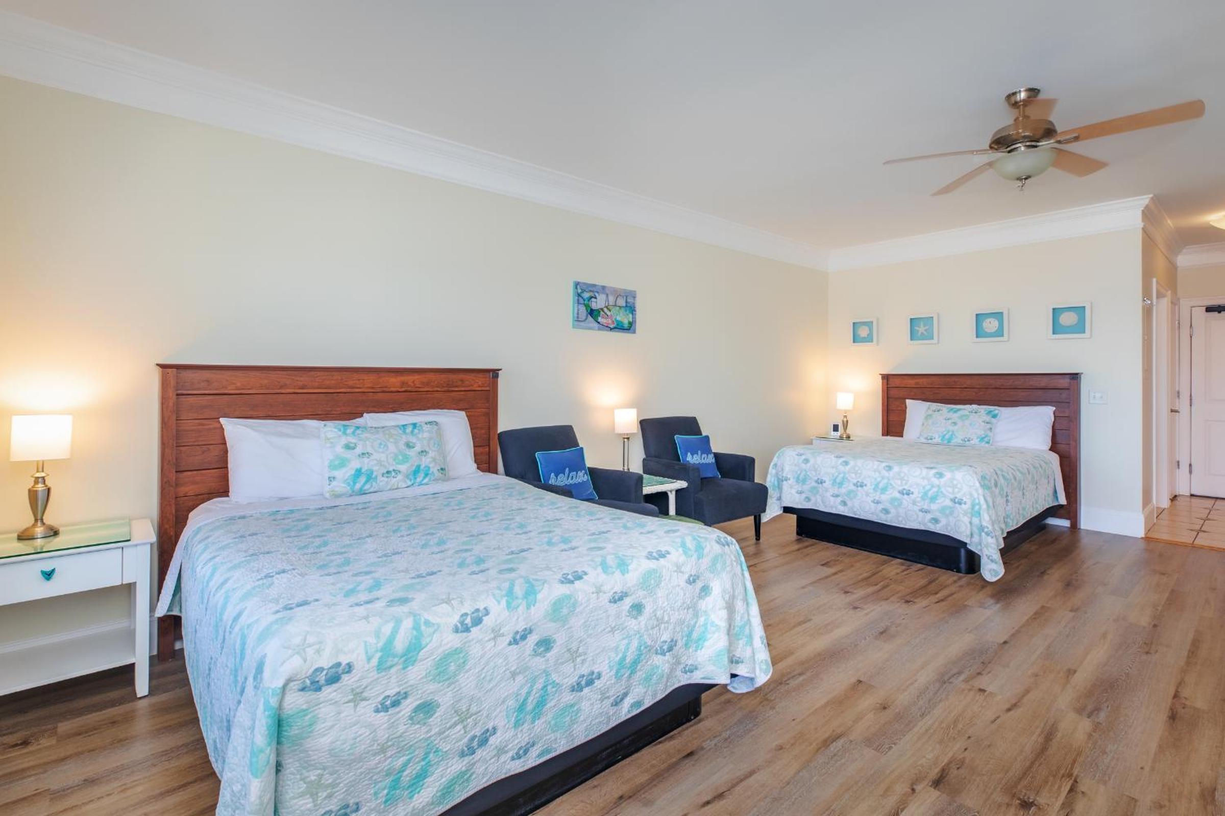 Queen Room with Two Queen Beds - Oceanview