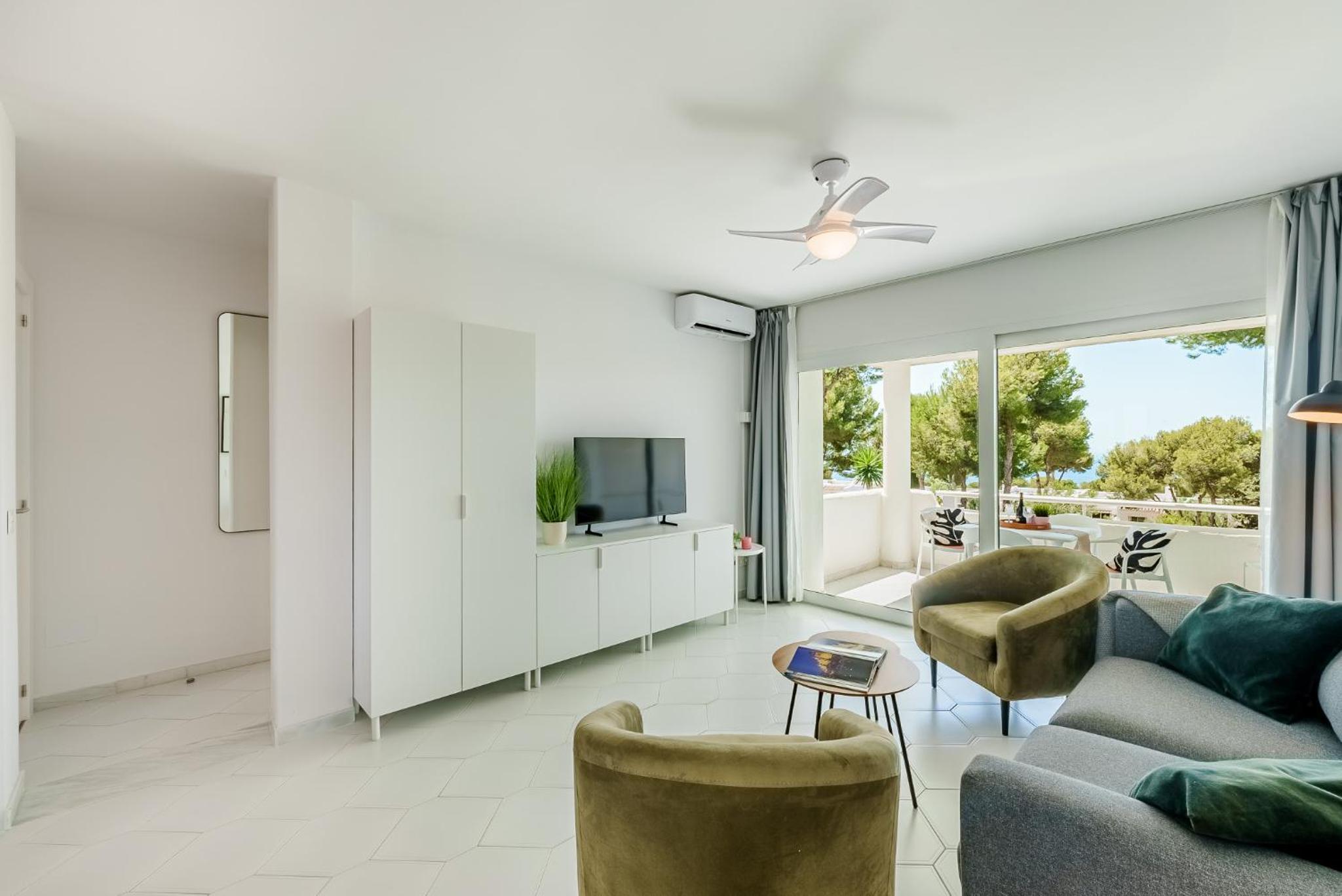 Apartamento de dos habitaciones