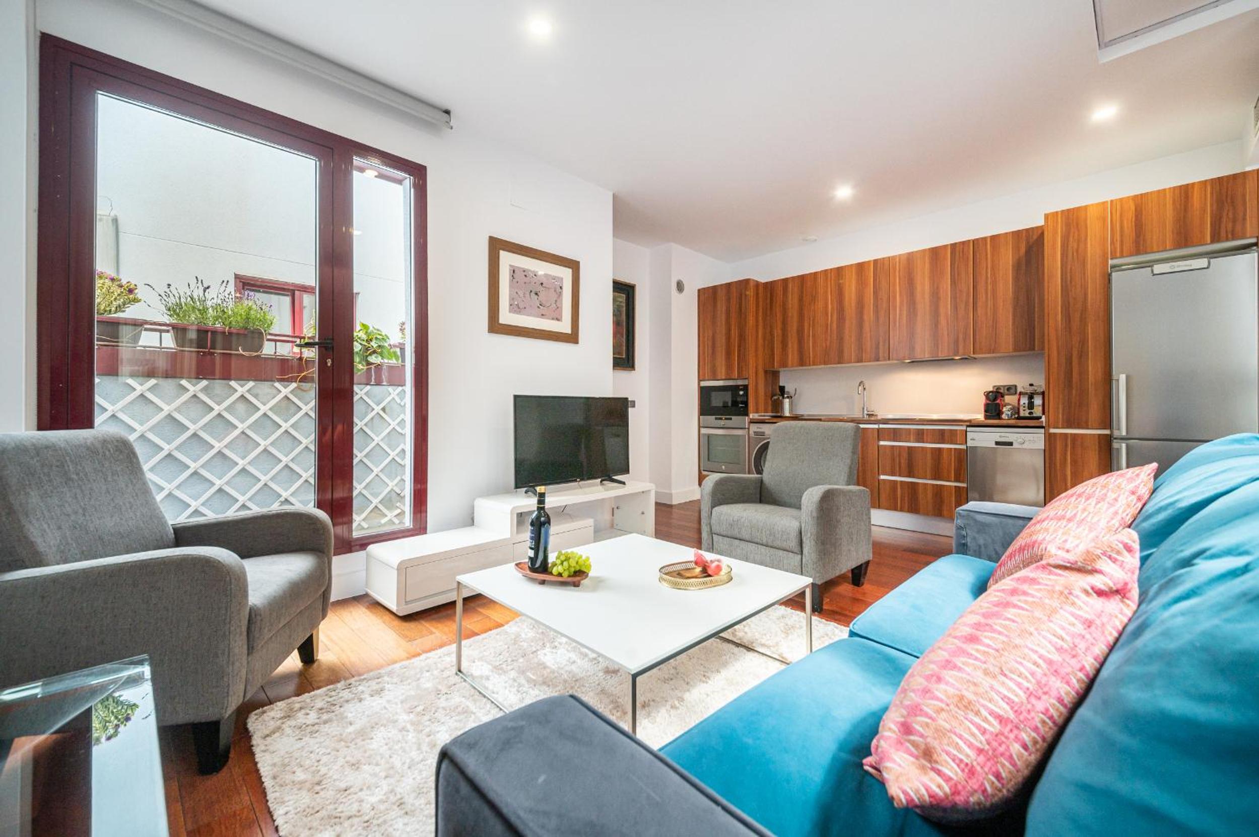 Apartamento Deluxe de una habitación con balcón