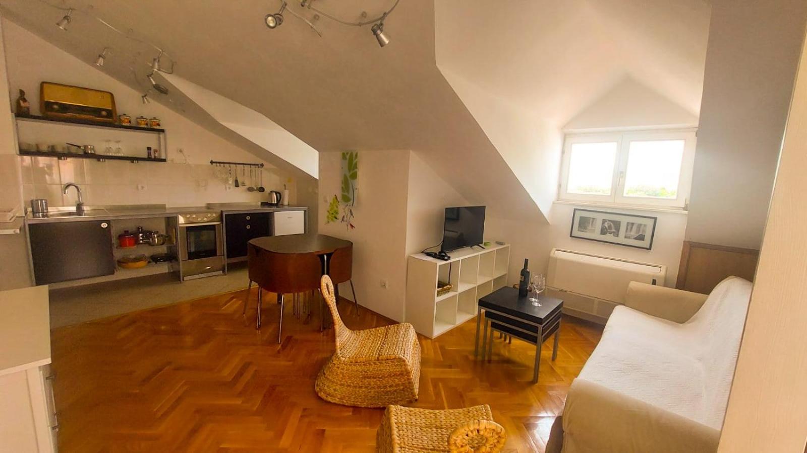 Two-Bedroom Apartment with Balcony