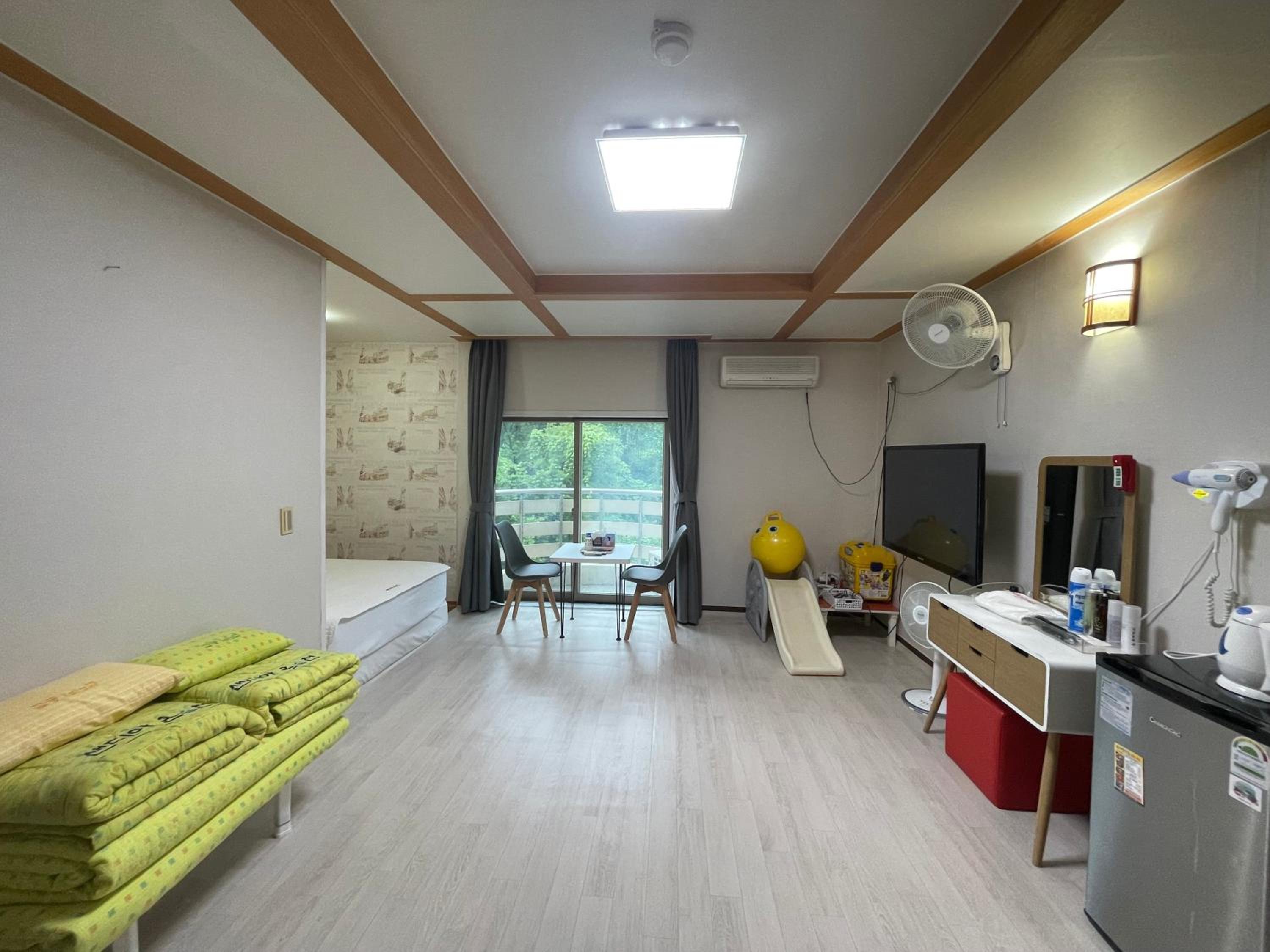 Family Room With Balcony