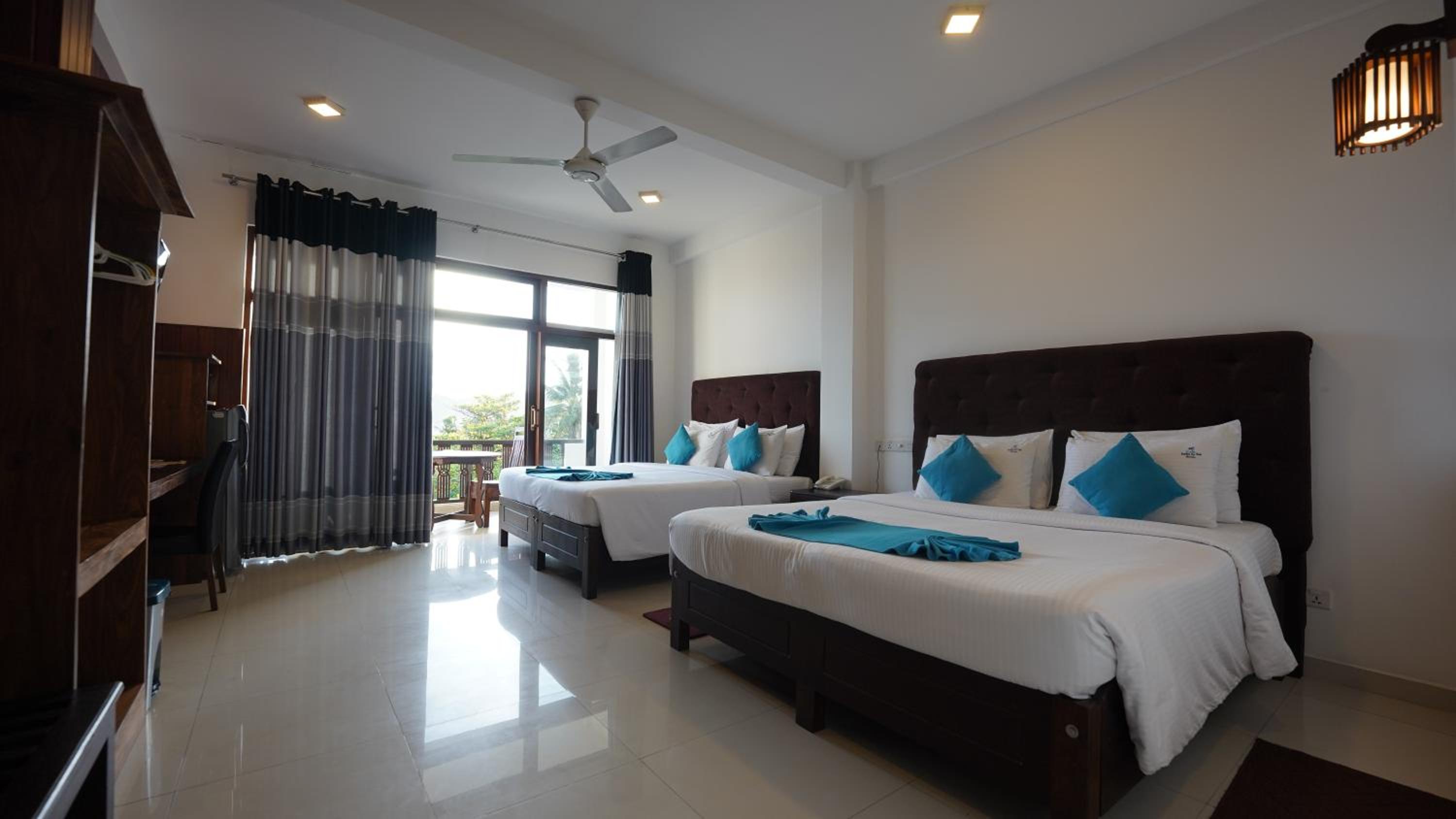 Deluxe Family Room with Pool View