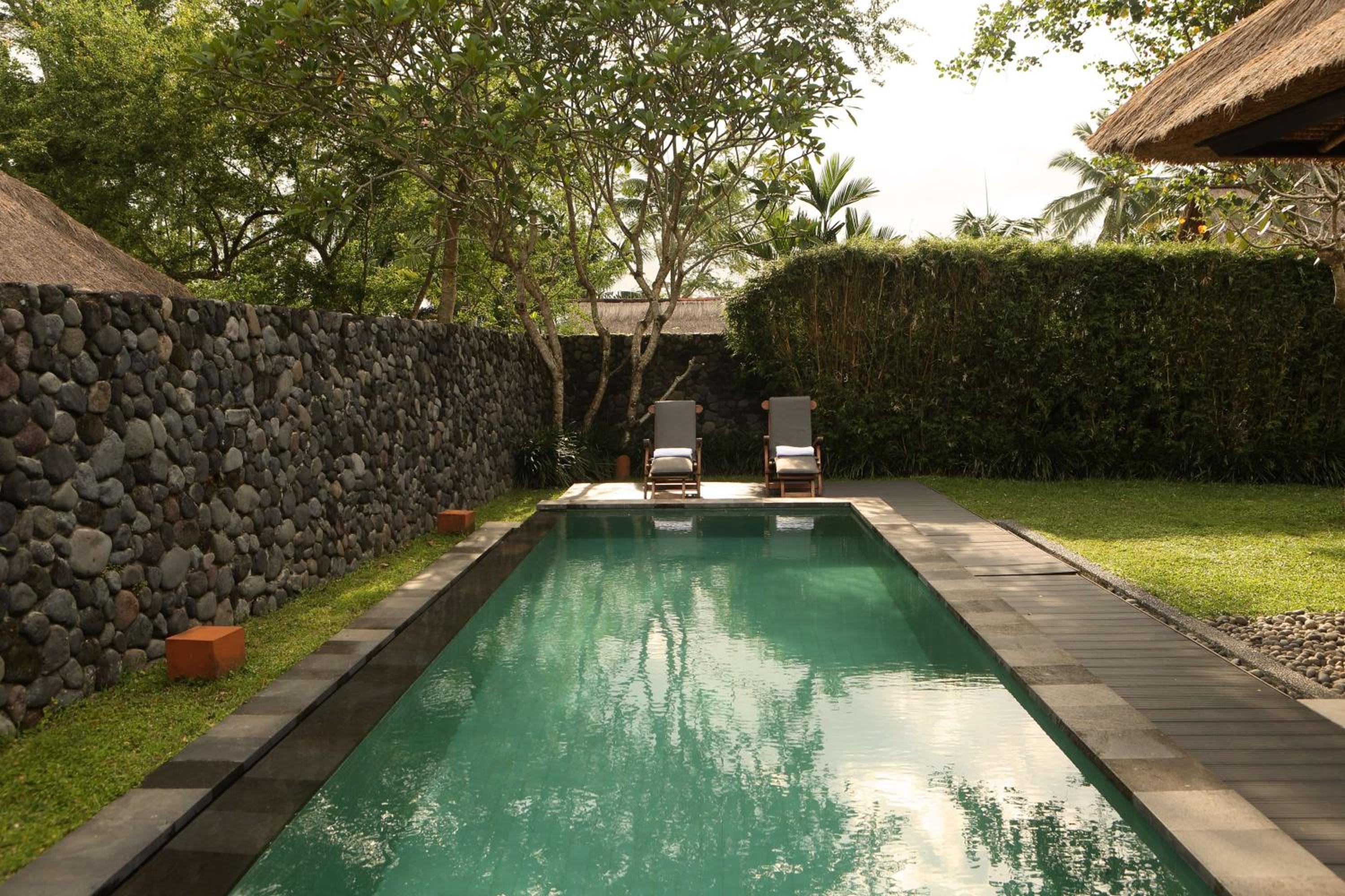 Pool Villa ,Daily Afternoon Tea, Complimentary 60-minute photography session with one photo included, Daily schedule shuttle service to Ubud, Daily wellness activities, Bicycles for personal use around the resort