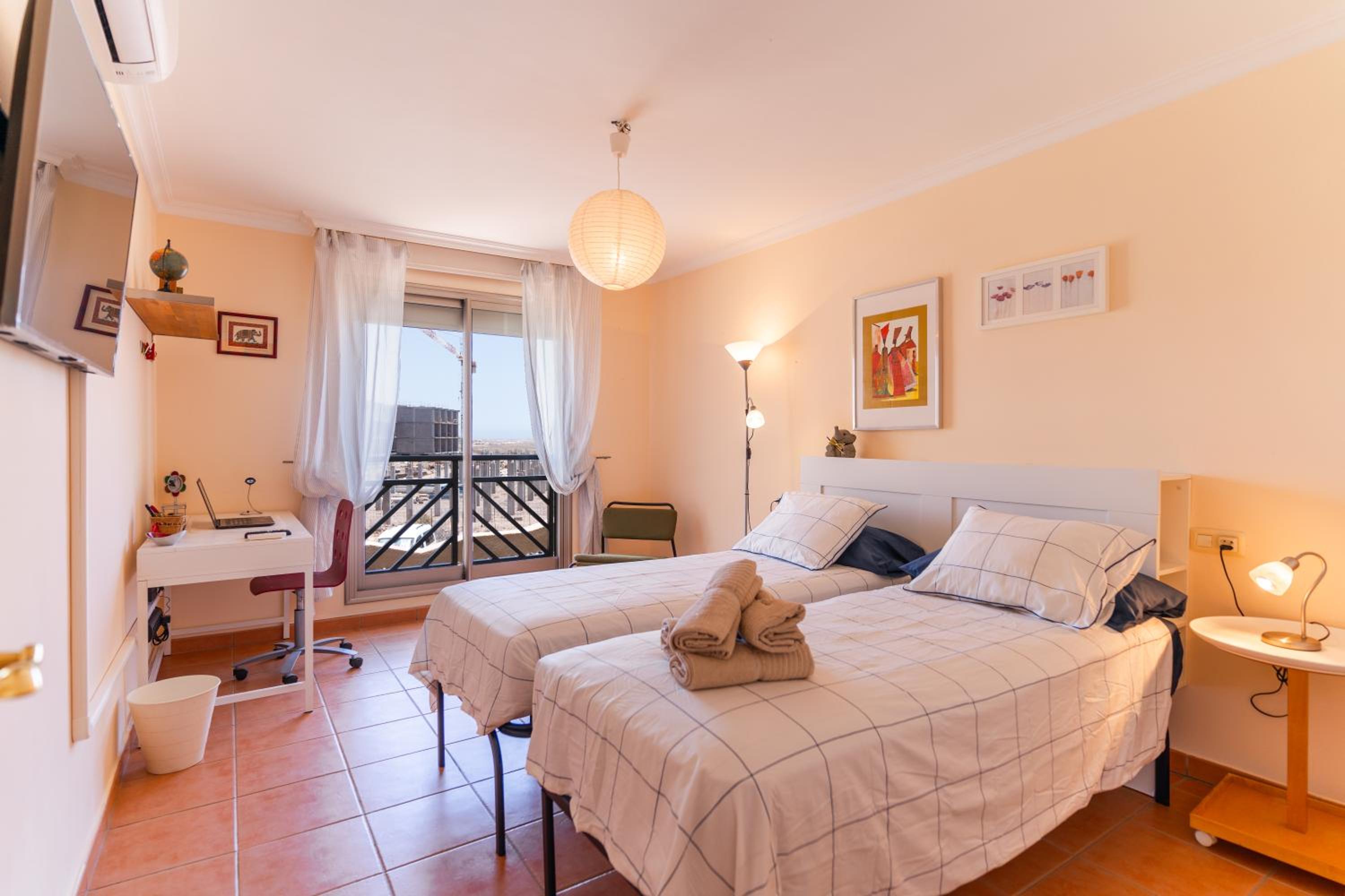 Apartamento de dos habitaciones