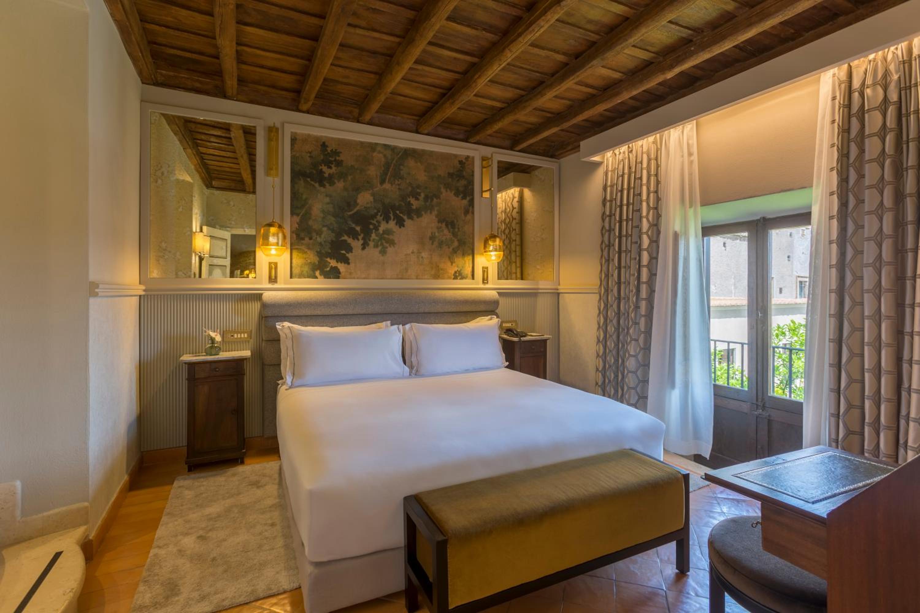 Suite con vista al jardín