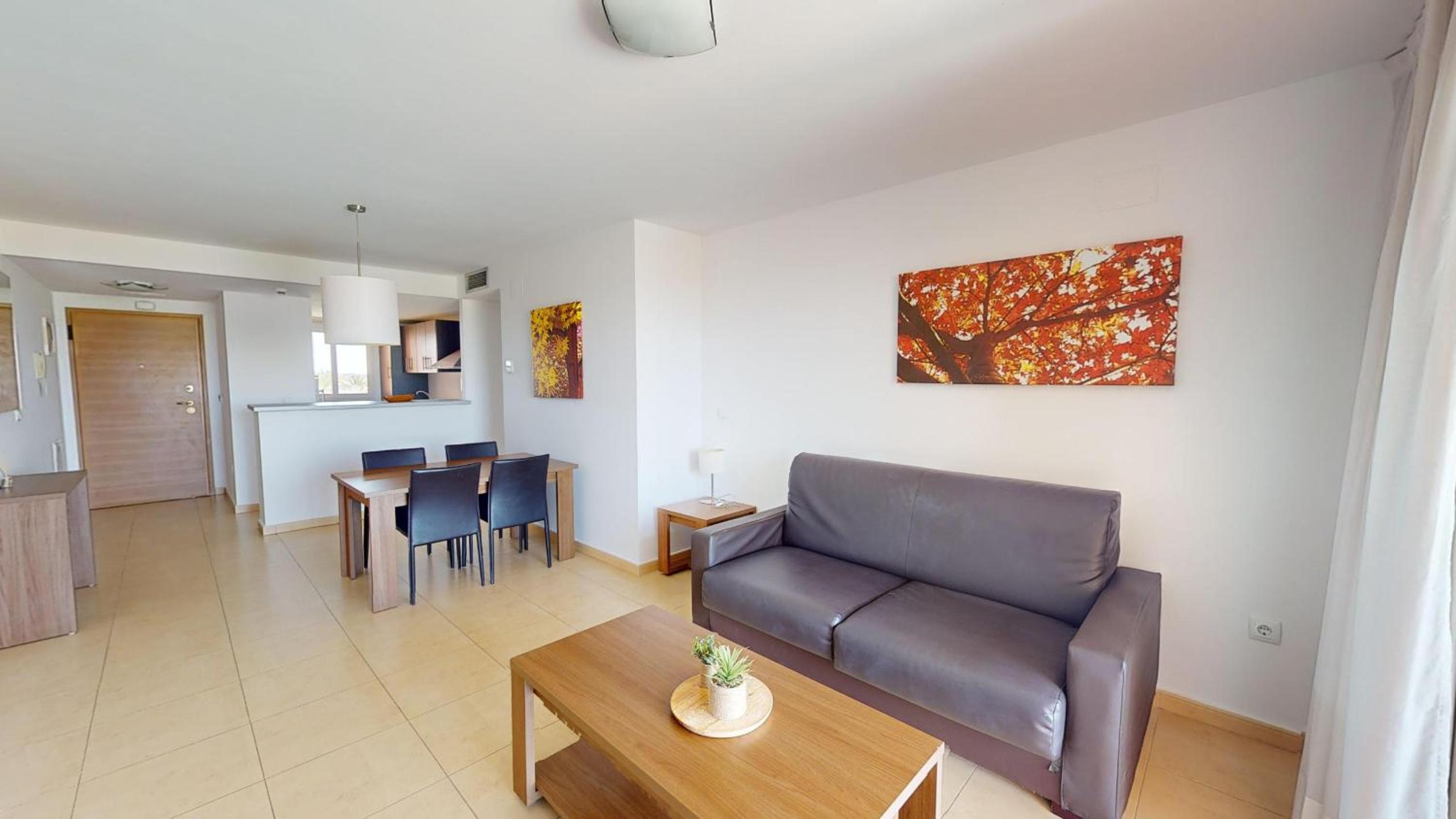 Apartamento de dos habitaciones