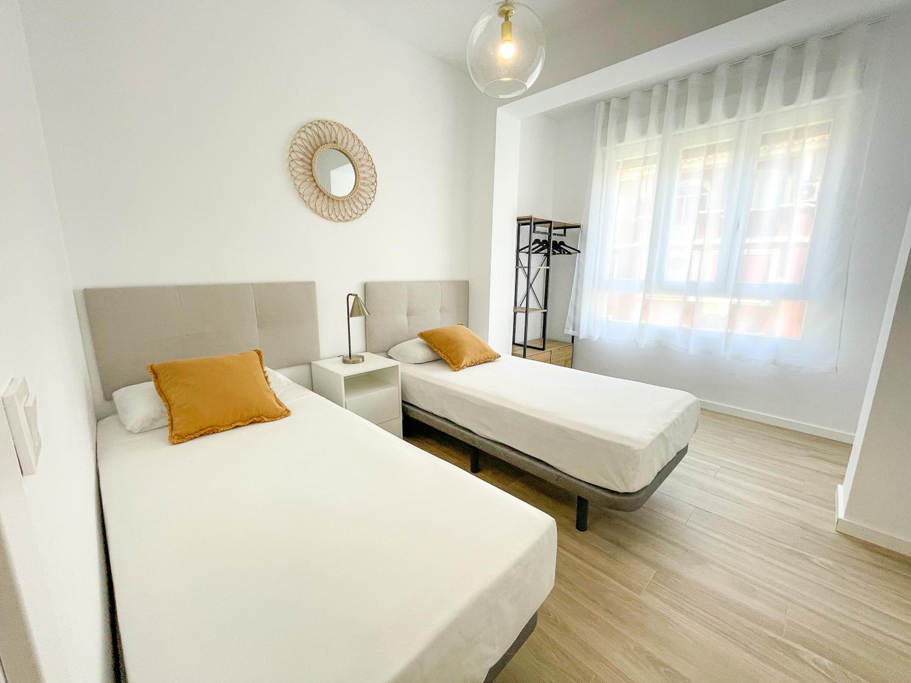 Apartamento de dos habitaciones