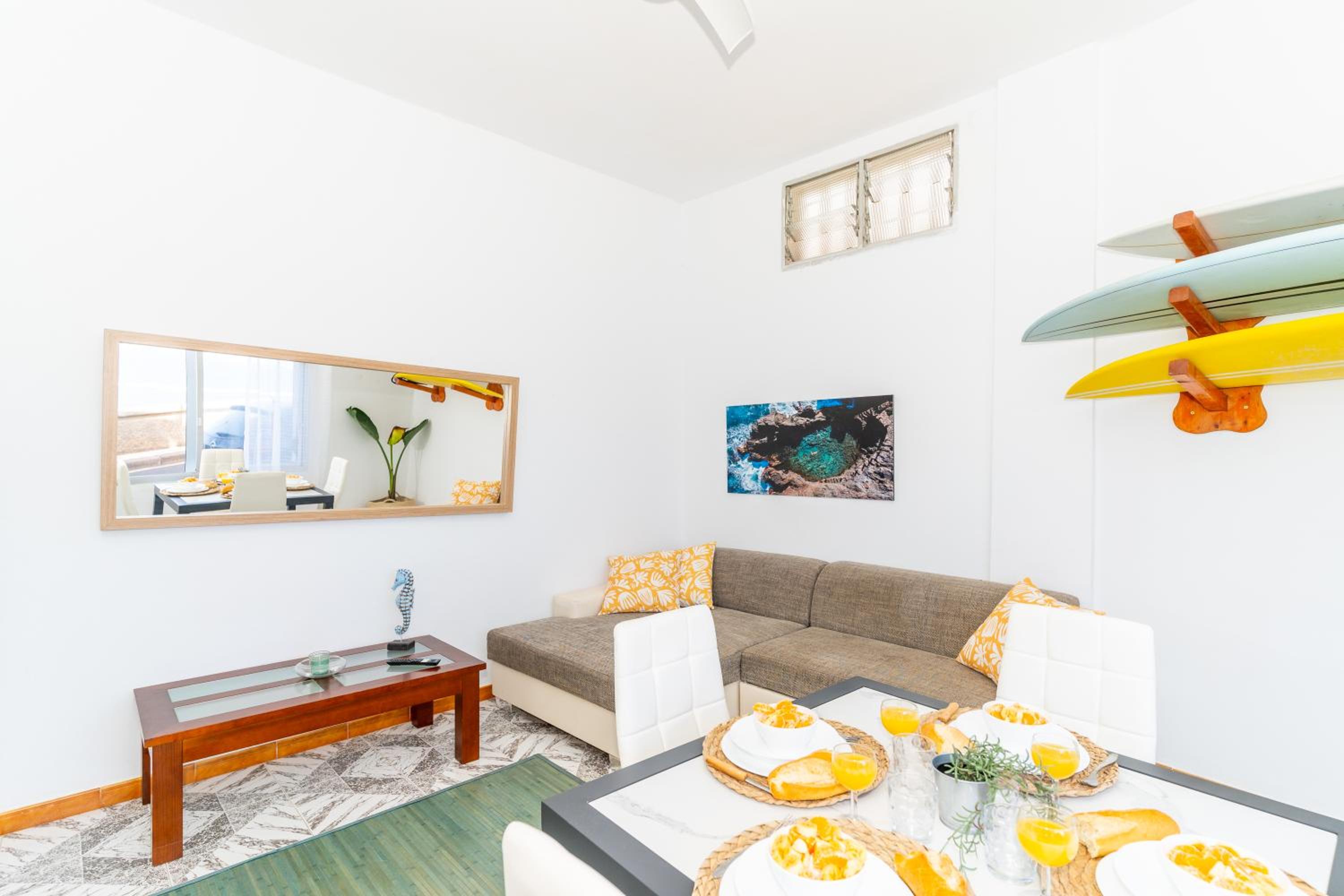 Apartamento de dos habitaciones