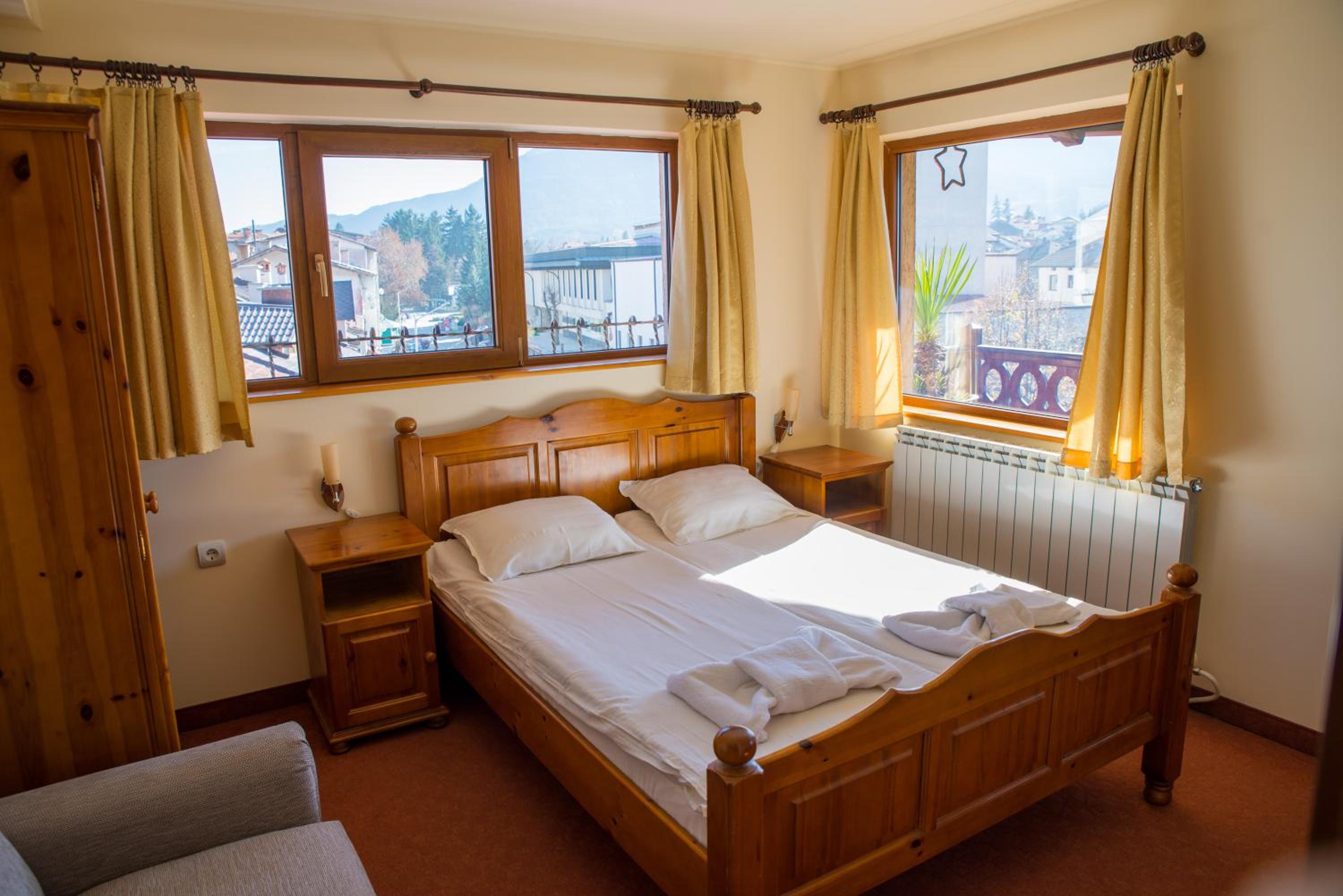 Double or Twin Room with Balcony and Mountain View