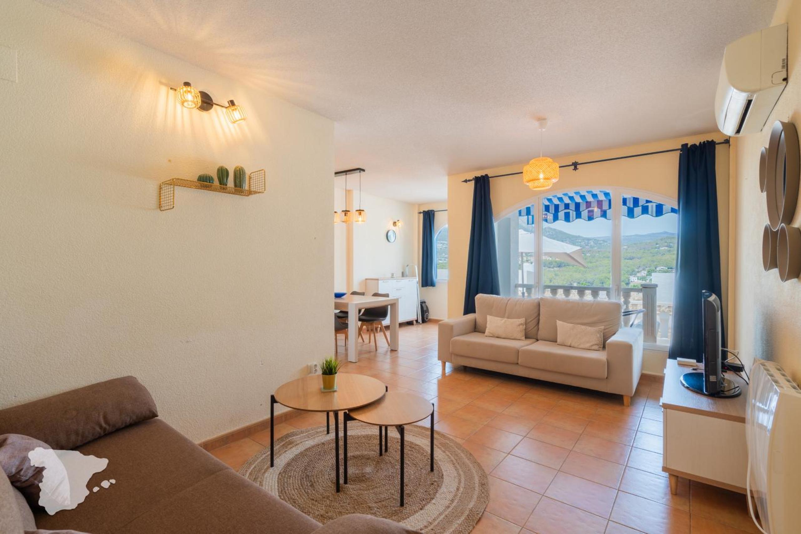 Apartamento de dos habitaciones
