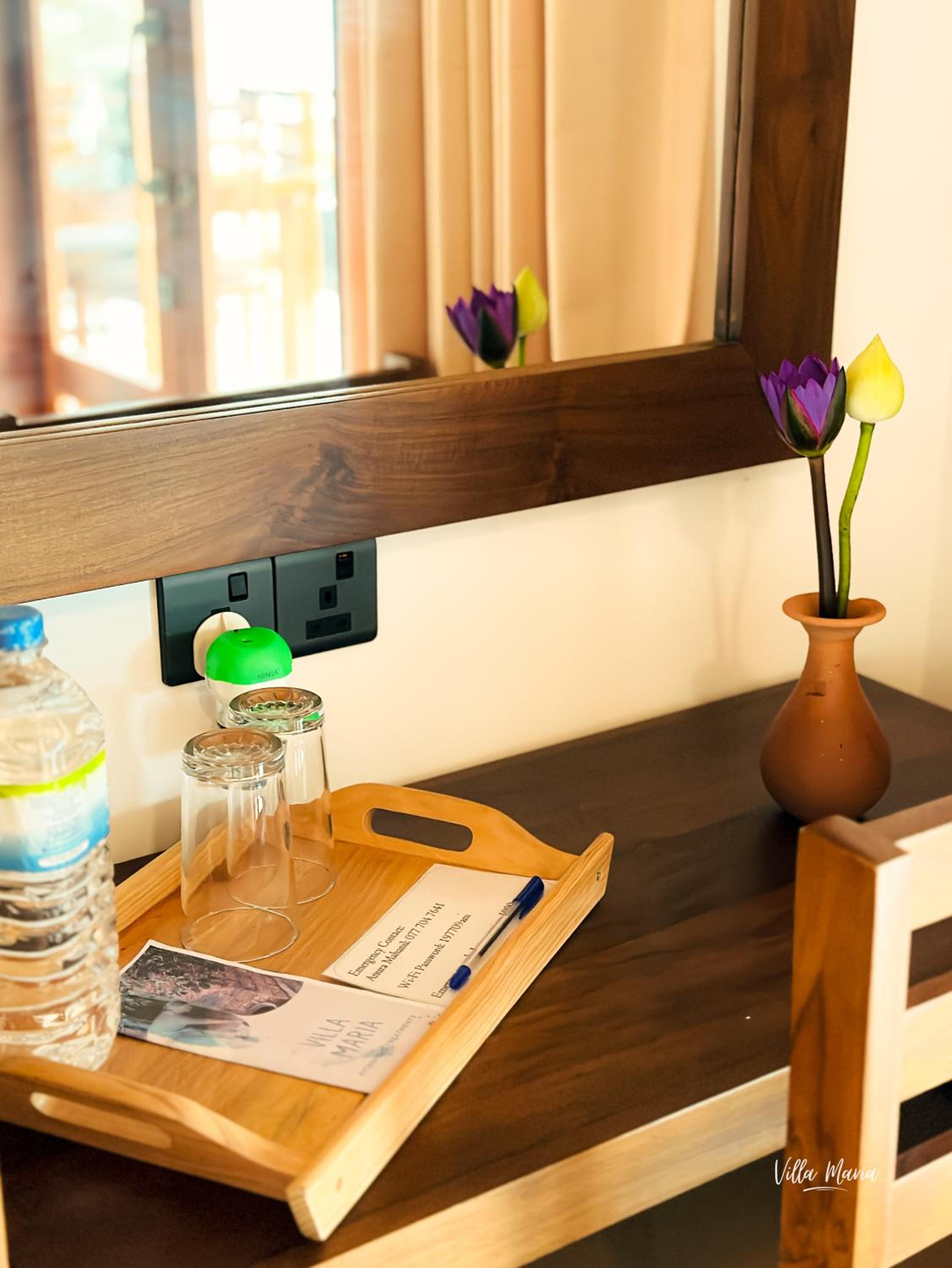 Double Room with Pool View (Free Airport Pickup for Stays over 21 Nights) photo 2